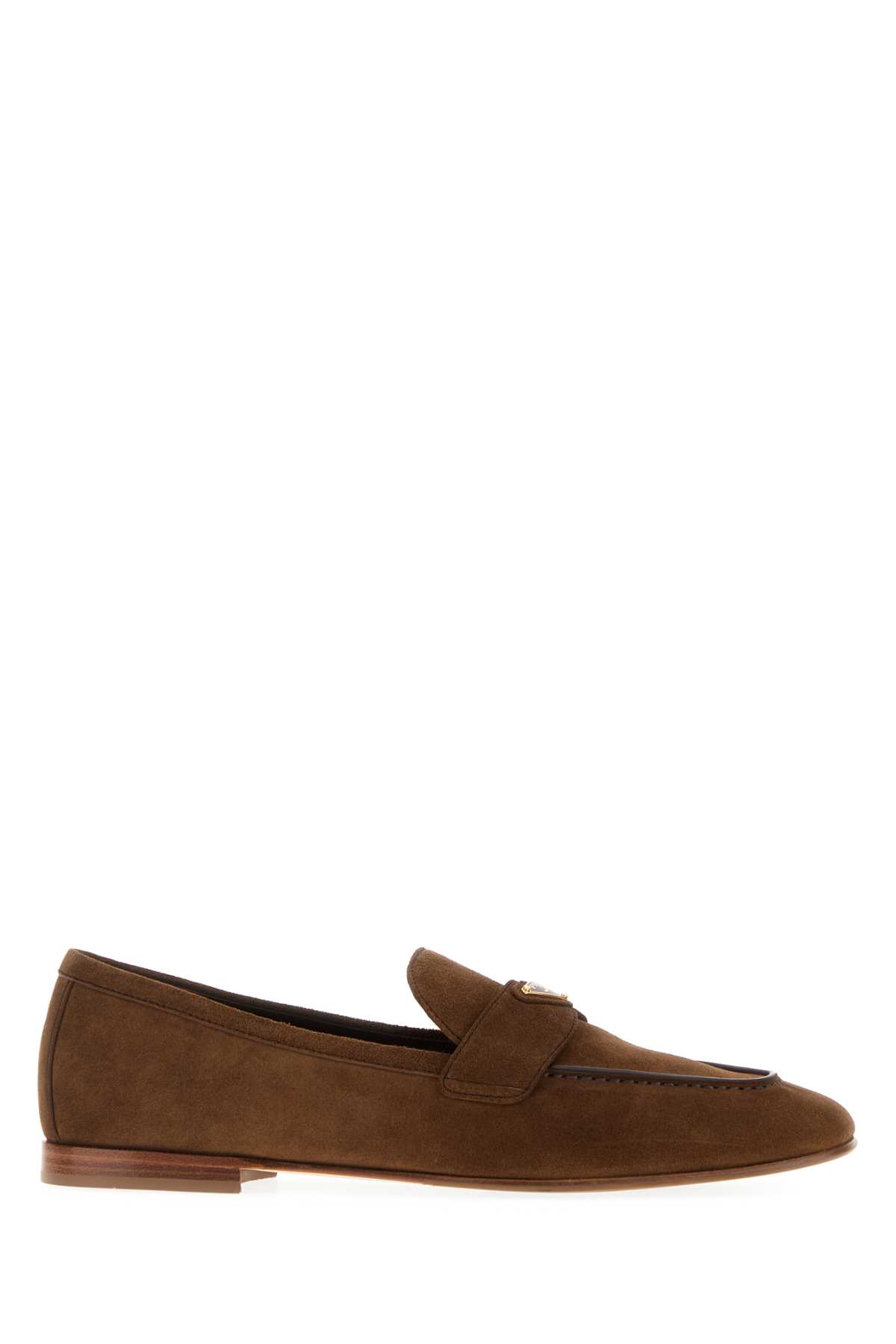Brown Suede Loafers