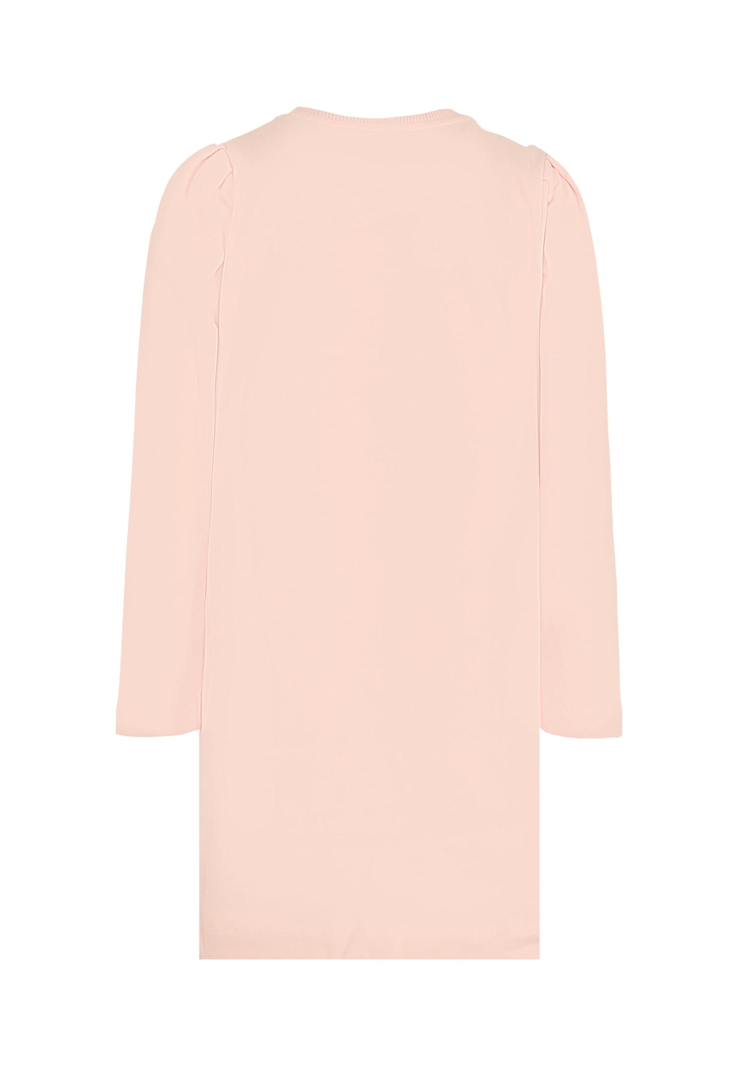 Moschino Pink Dress For Girl With Teddy Bear In Pink