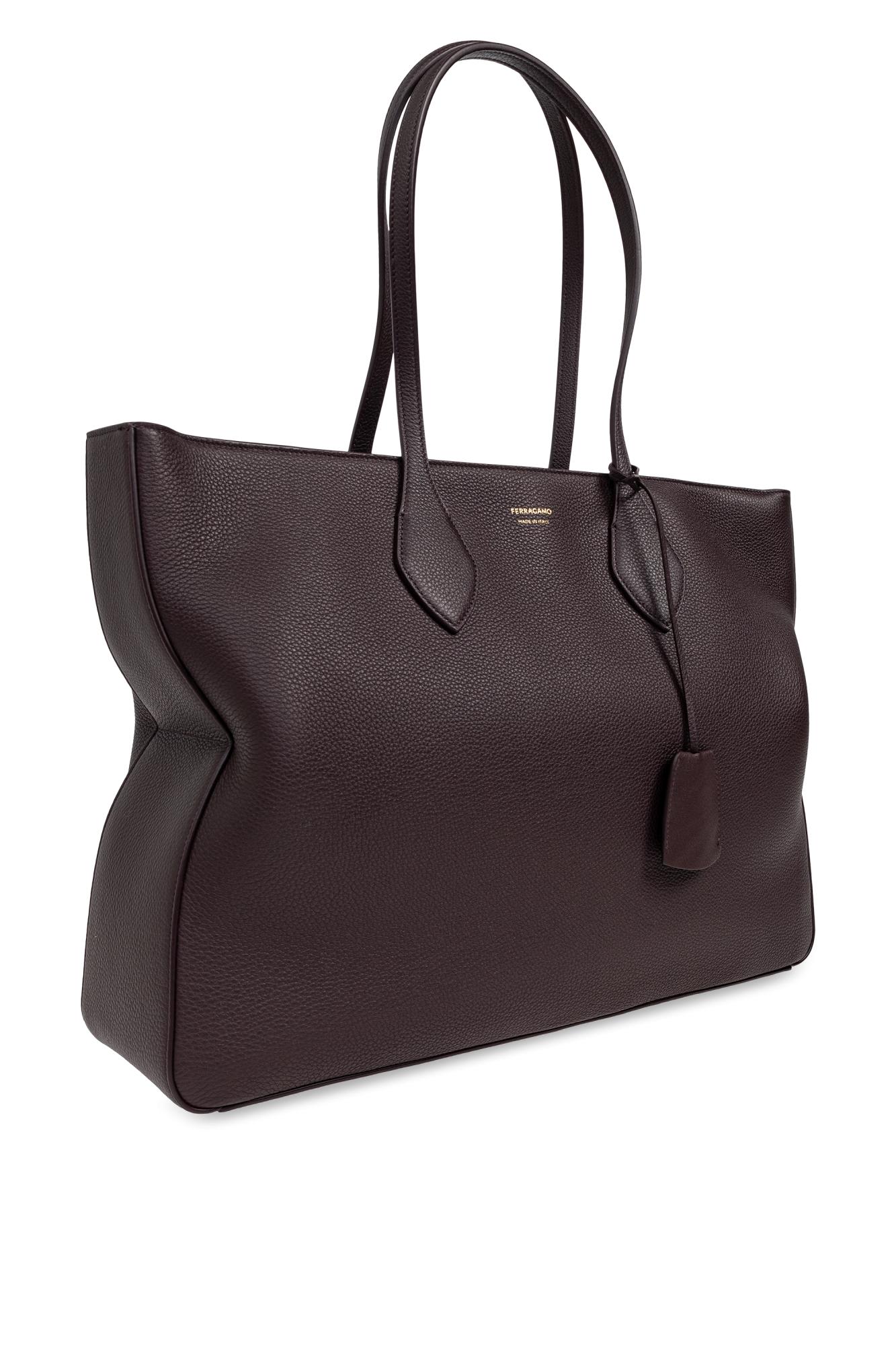 Ferragamo Star Tote In Purple