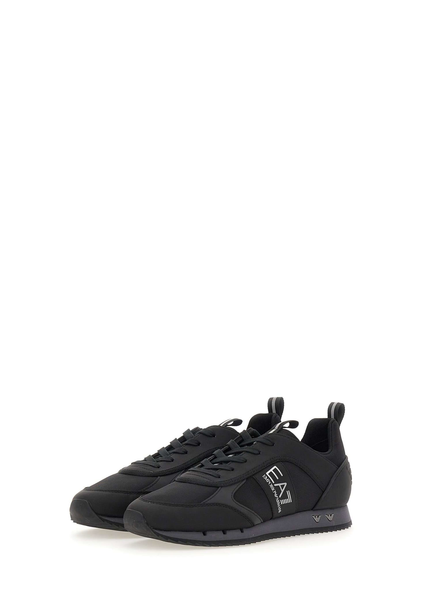 Shop Ea7 Cordura Sneakers In Black
