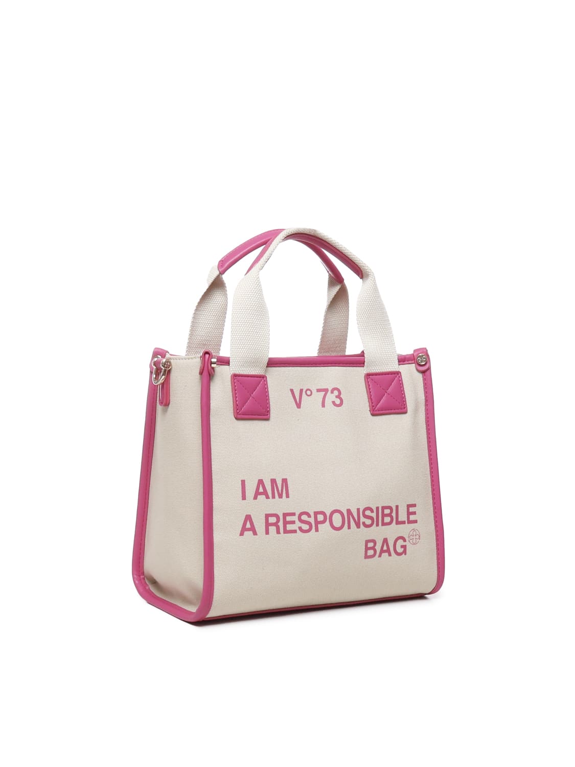 Shop V73 Responsibility Bis Tote Bag In Fuchsia