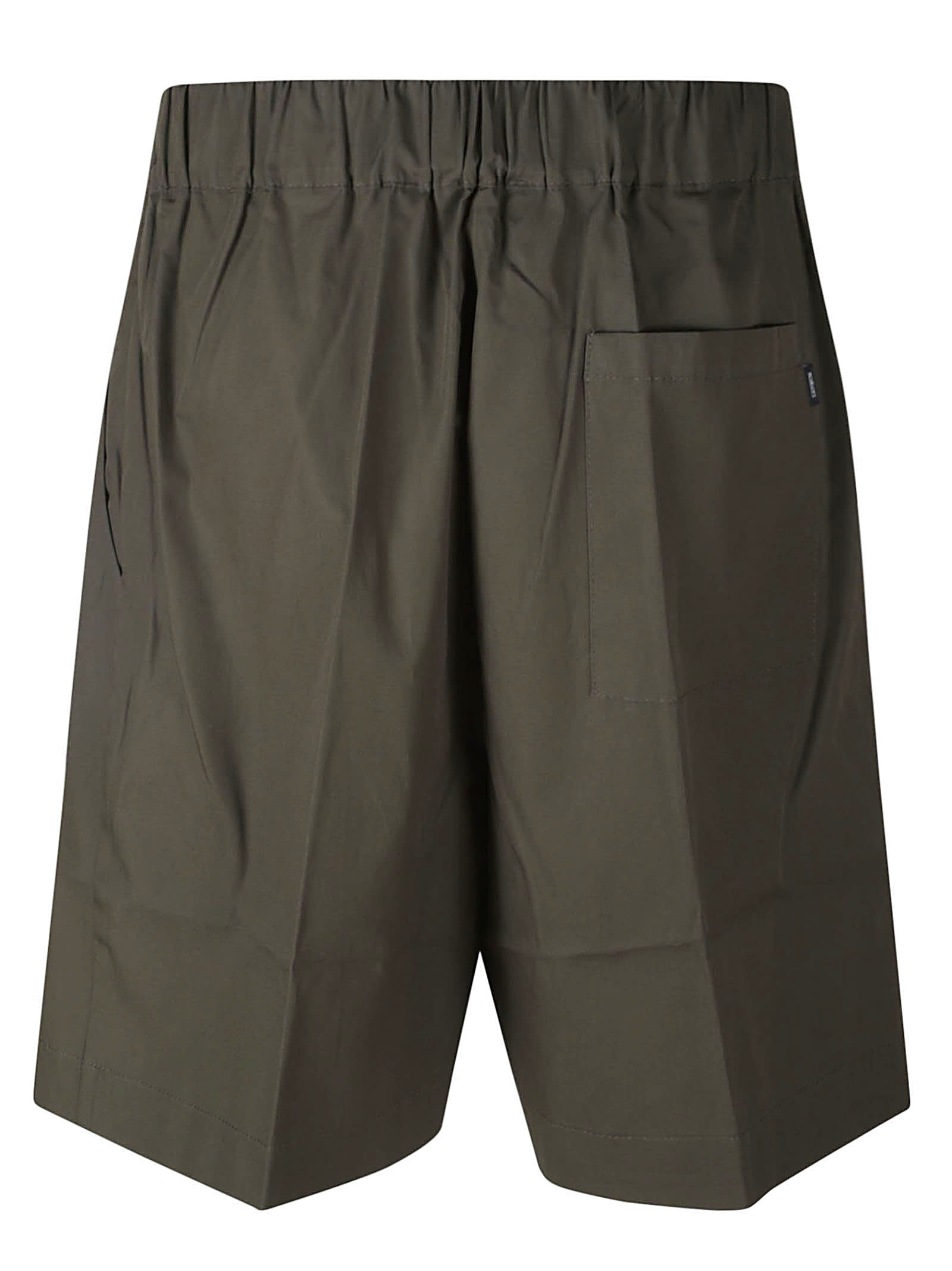Shop Laneus Baggy Shorts In Military Green