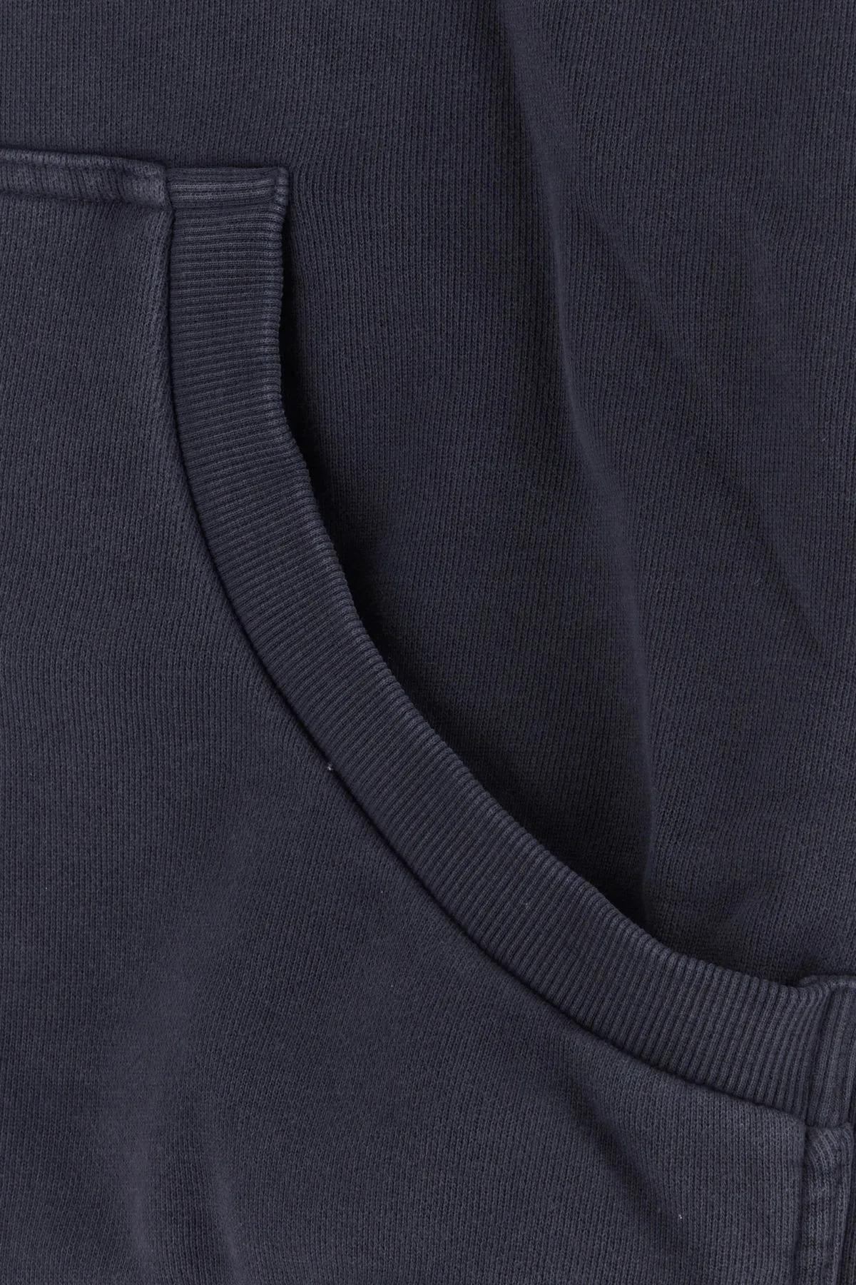 Shop Entire Studios Midnight Blue Cotton Oversize Sweatshirt