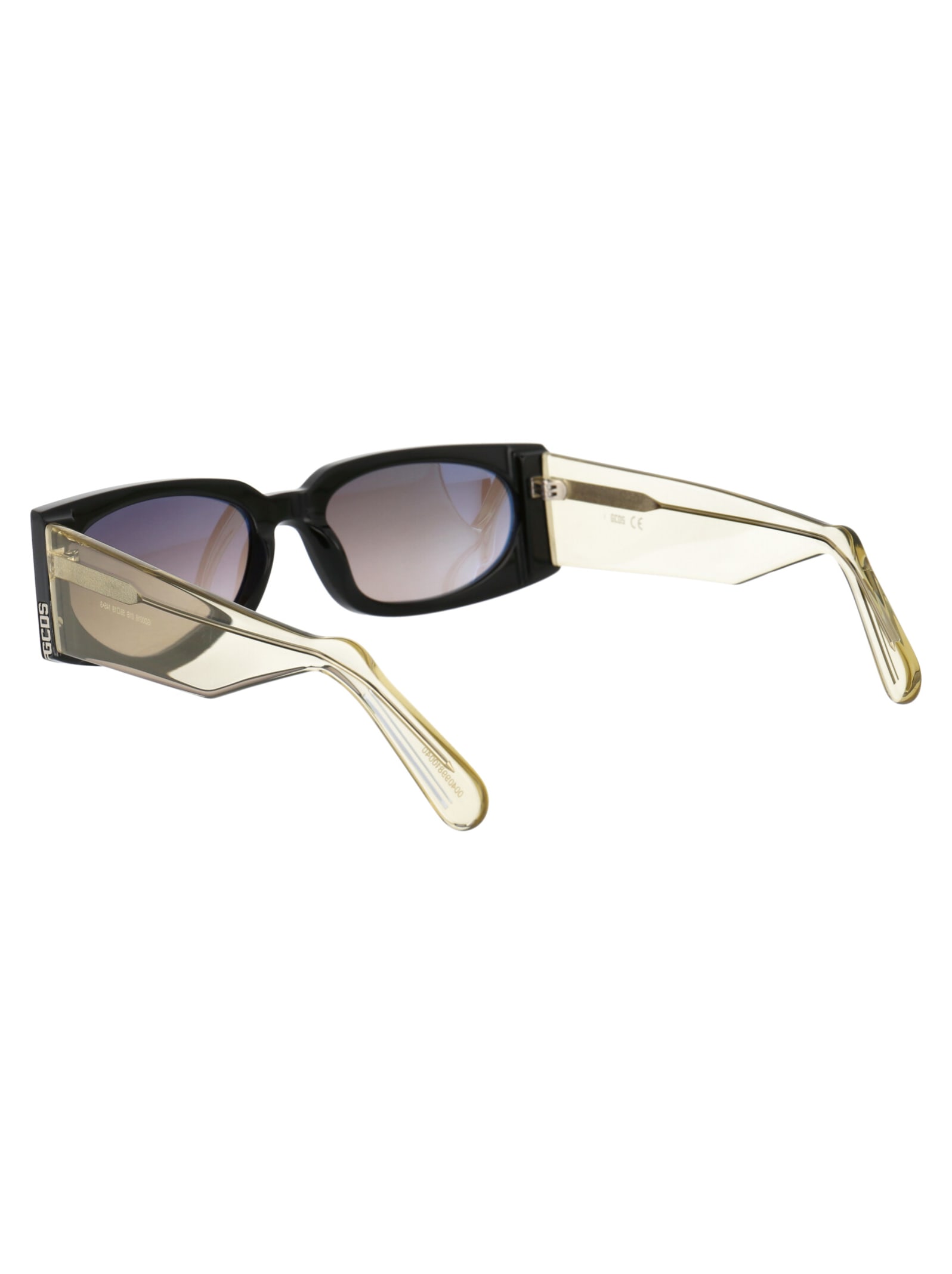 Shop Gcds Gd0016 Sunglasses In 01b Black