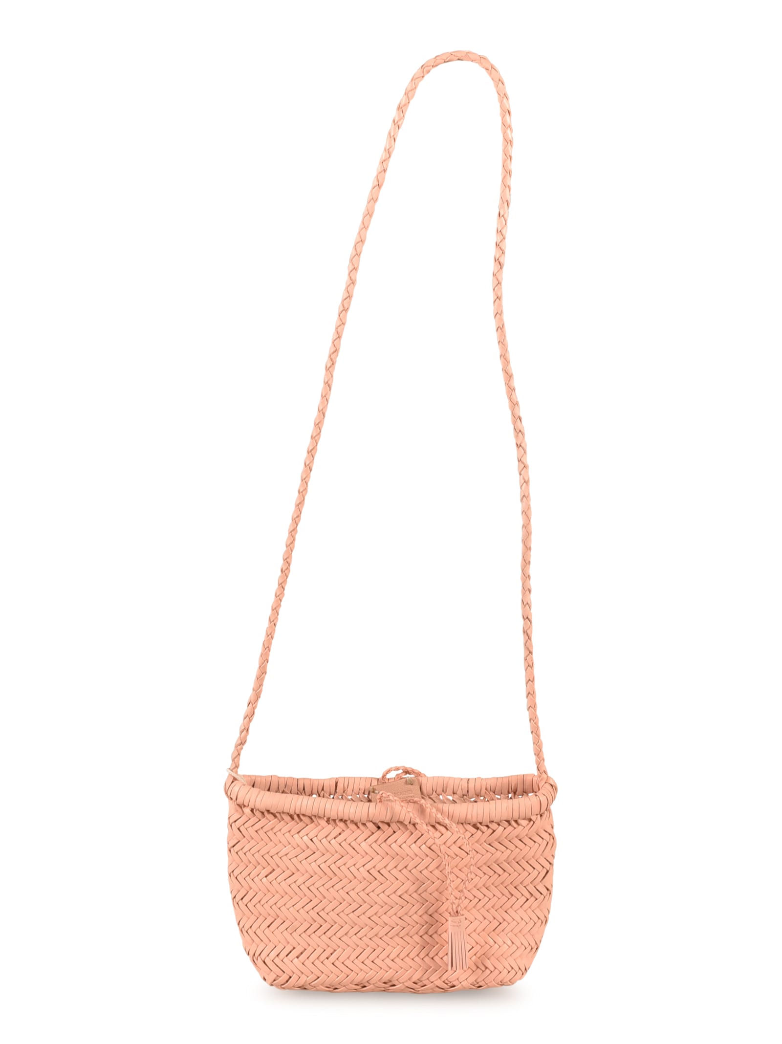 Dragon Diffusion Minsu Mini Basket Shoulder Bag In Pastel Pink