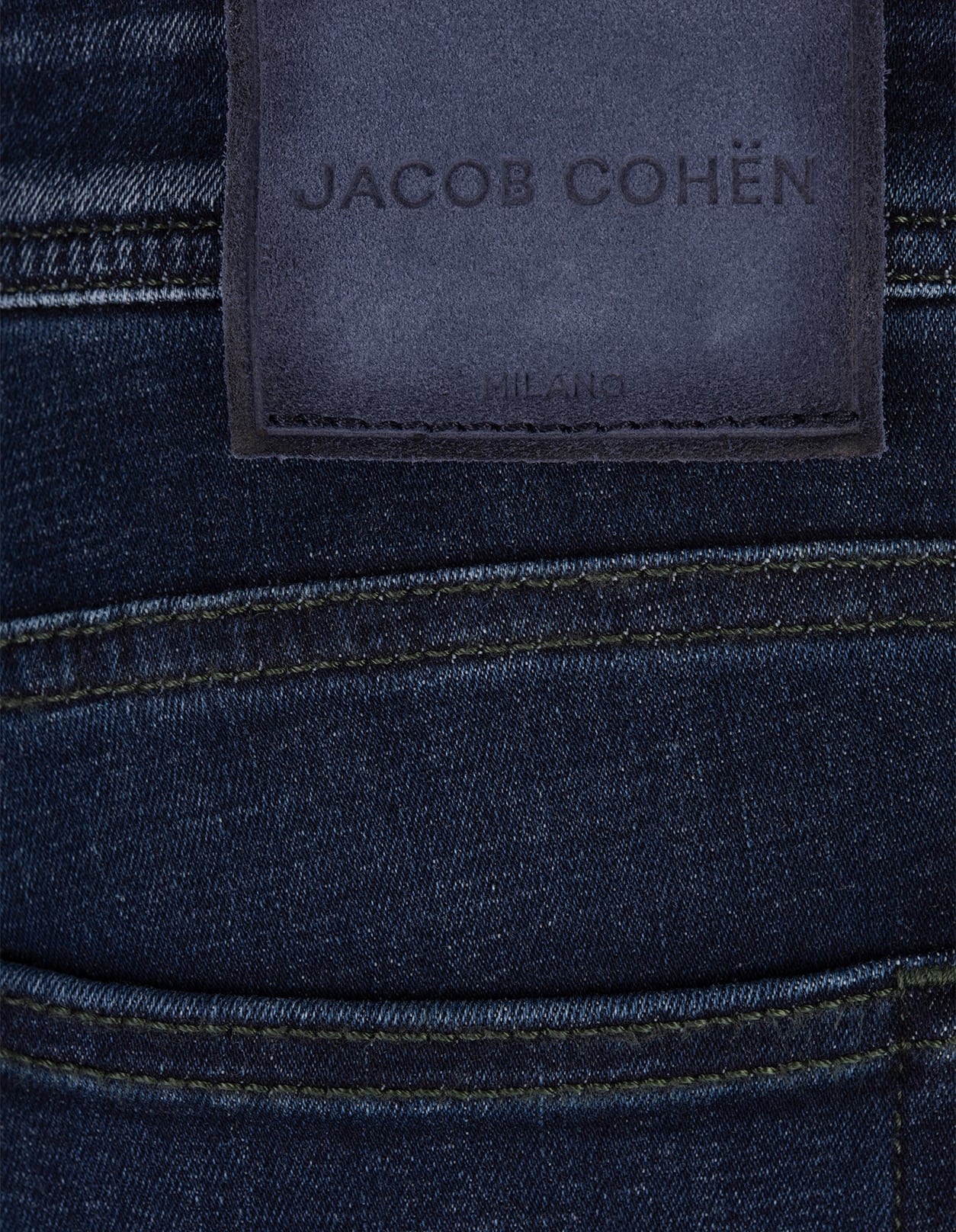 Shop Jacob Cohen Vivian Bootcut Jeans In Medium Blue Power Stretch Denim