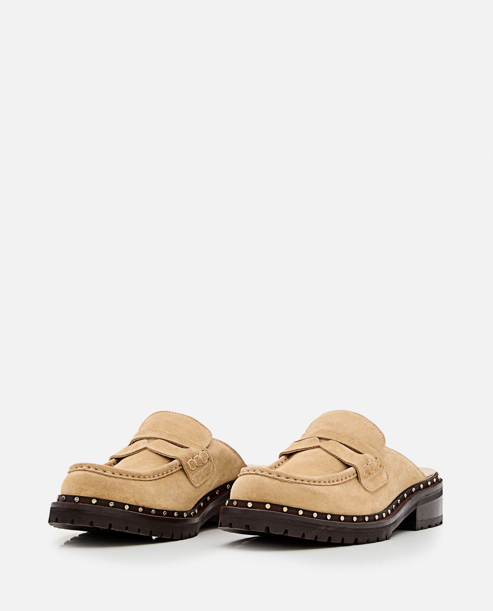 Golden Goose Jerry Rock Sabot Loafer In Beige