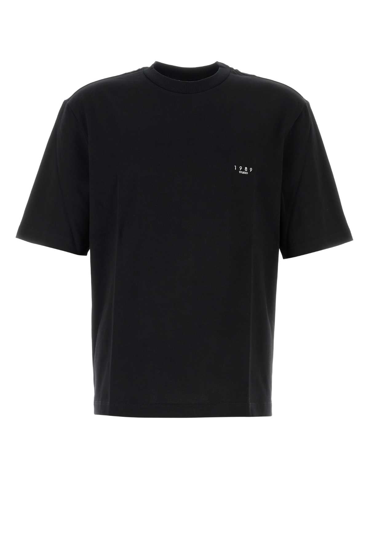 Black Cotton T-shirt