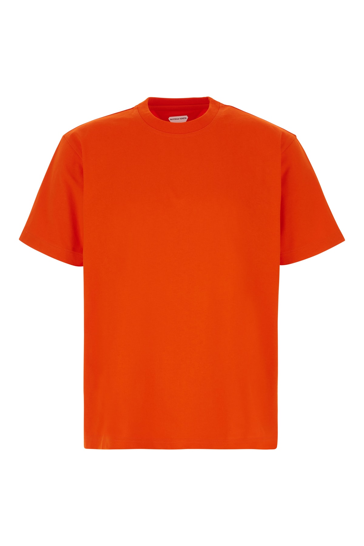 Bottega Veneta Red Cotton T-shirt In Arancio