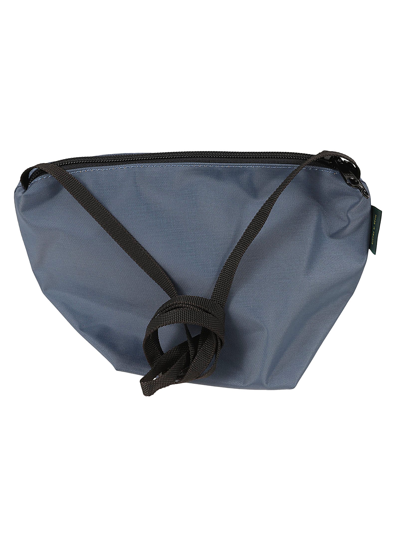 Herve Chapelier Mini Bag Square Base Size S In Denim