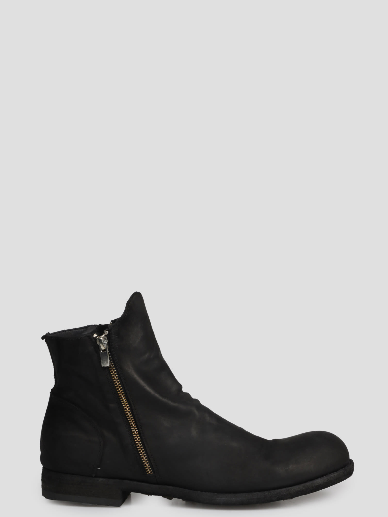 Officine Creative Bubble Ankle Boots In Black