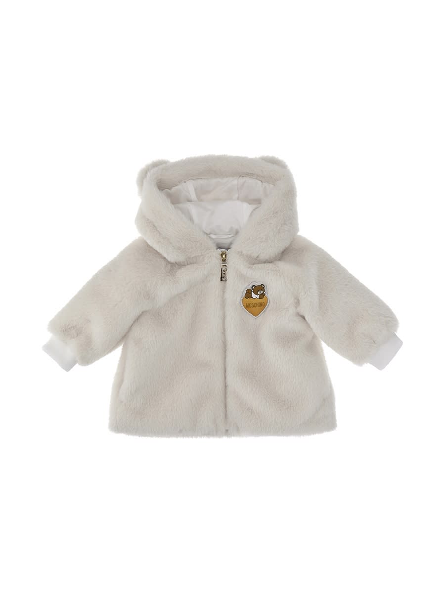 Moschino Kids' Jacket In White