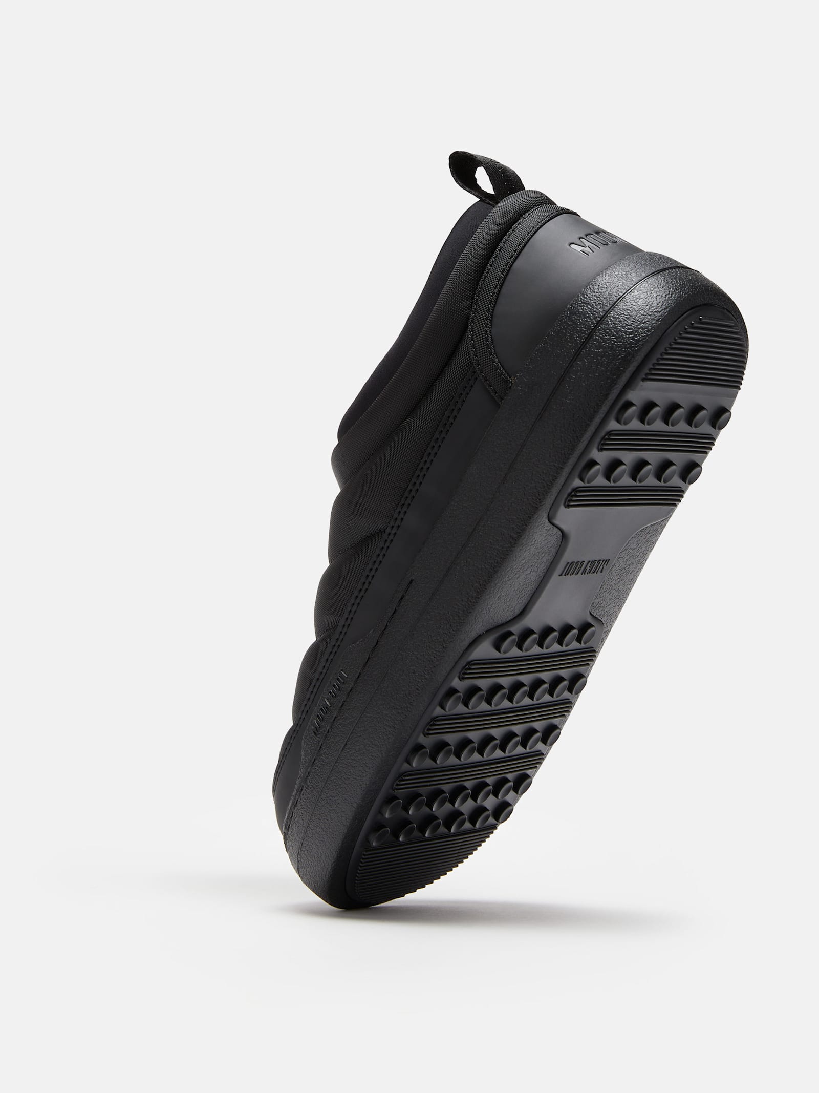 Shop Moon Boot Park Soft Nylon In Nero