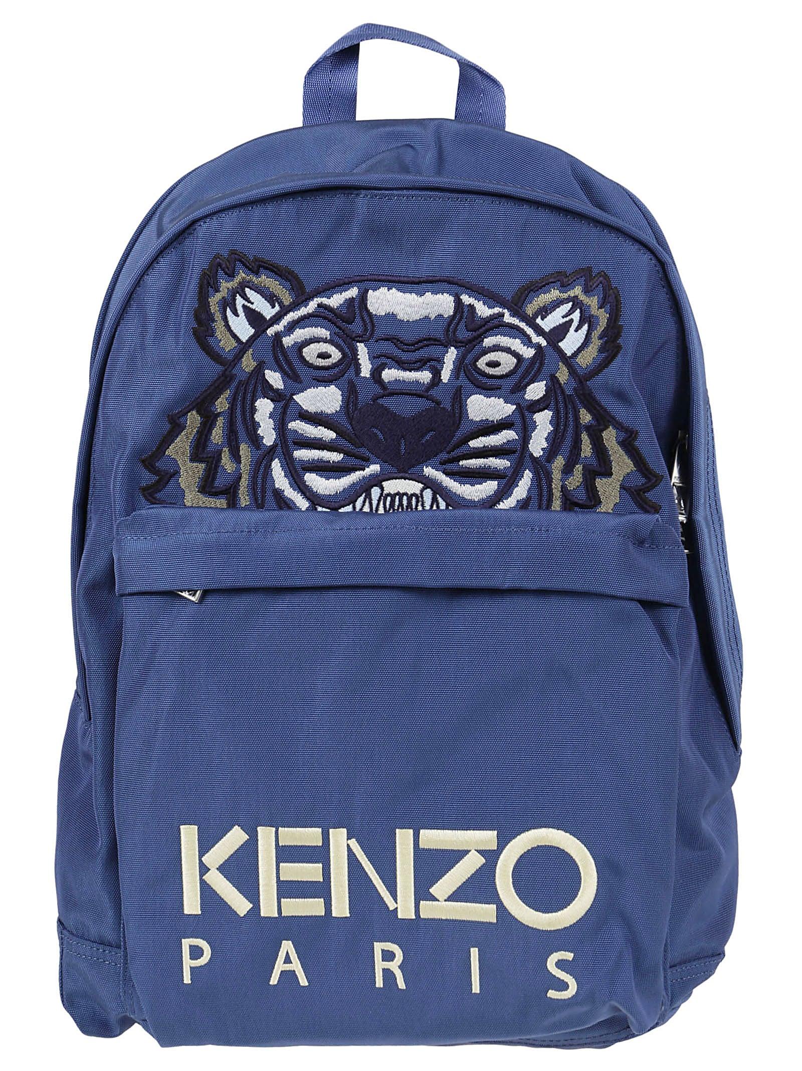 Kenzo Kampus Tiger Embroidered Backpack