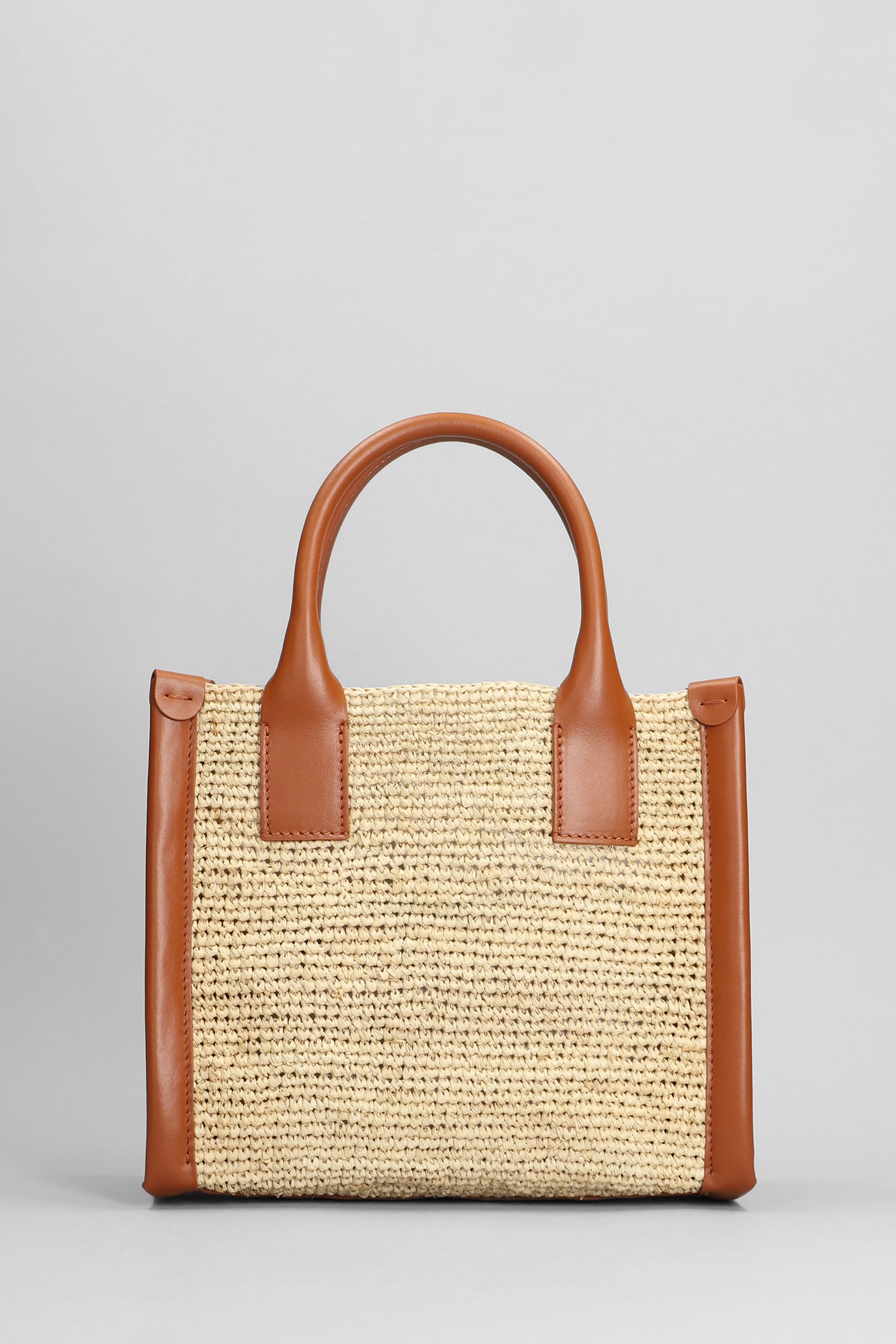 Shop Christian Louboutin By My Side Tote In Beige Raffia