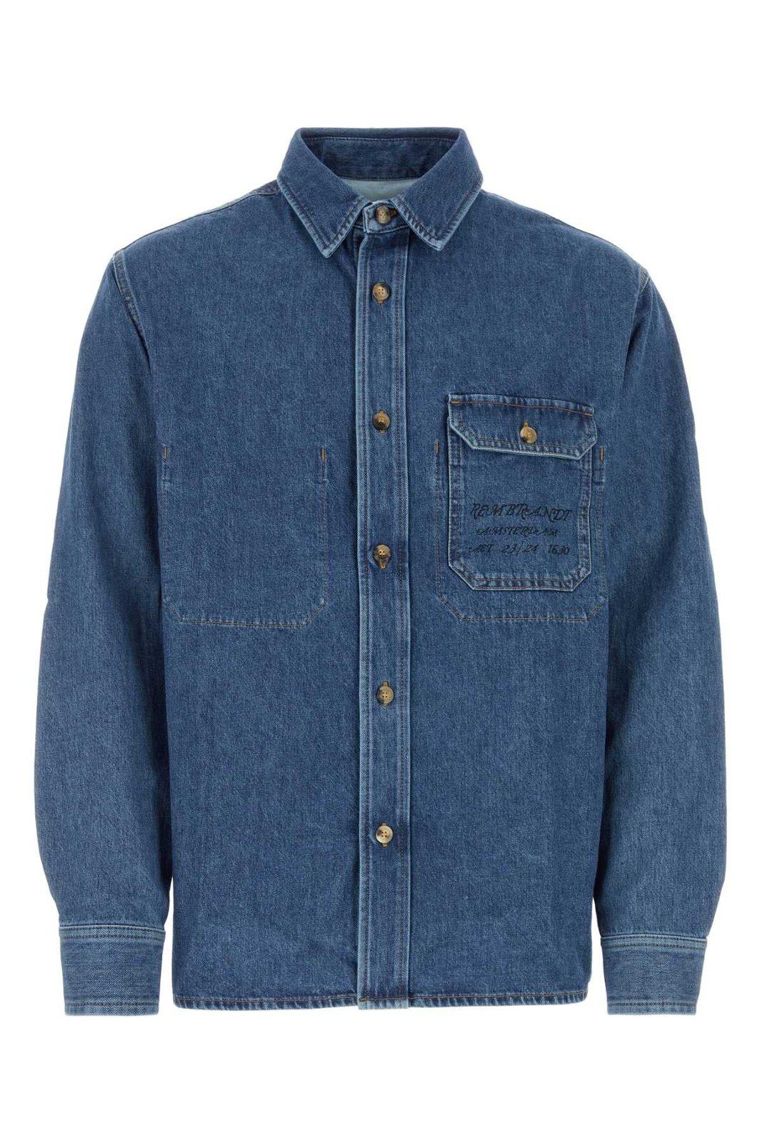 J.W. Anderson J. W. Anderson Denim Collared Button-up Shirt