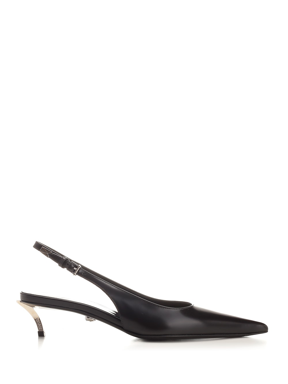 VERSACE PIN-POINT SLINGBACK PUMPS