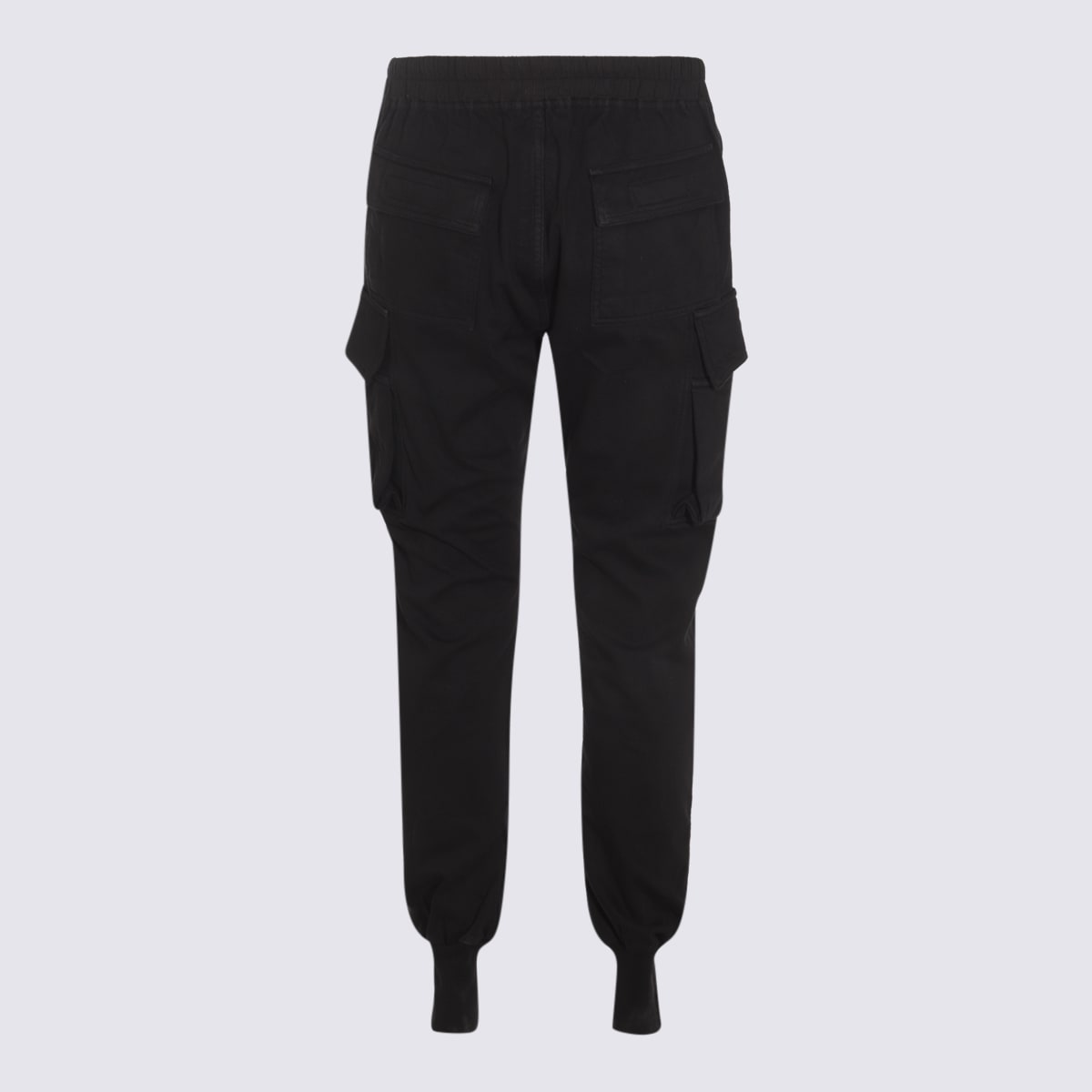 Drkshdw Black Cotton Mastodon Cut Pants