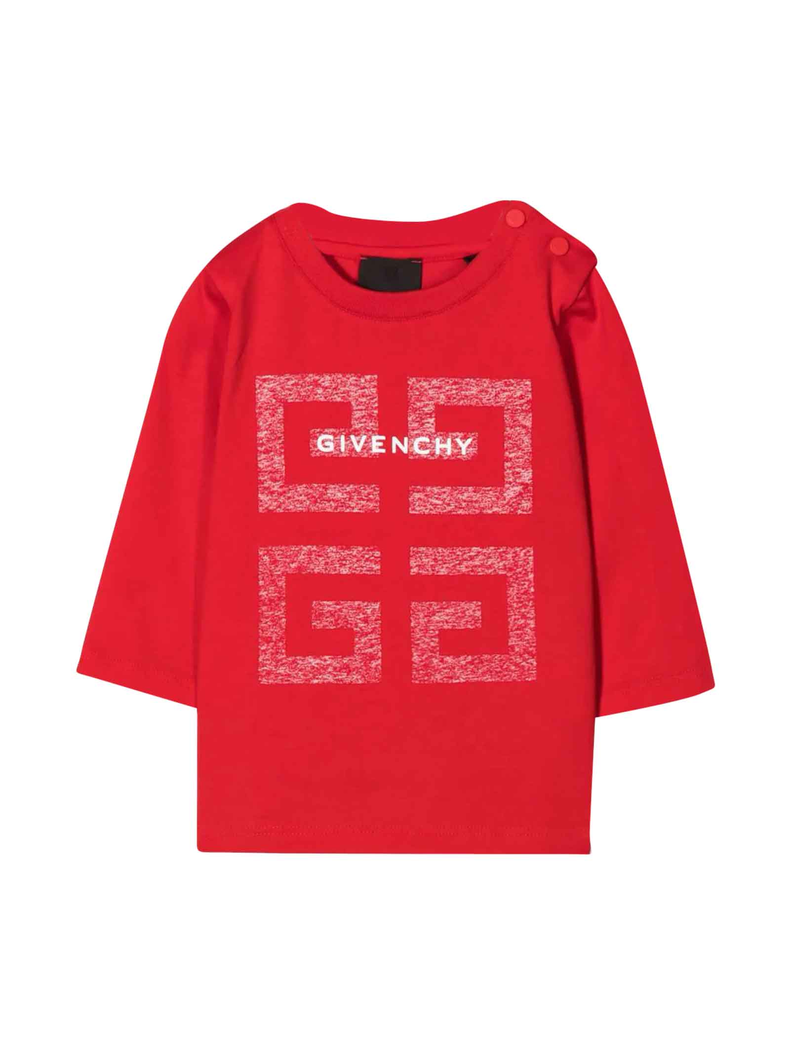 Givenchy Red T-shirt Baby Unisex
