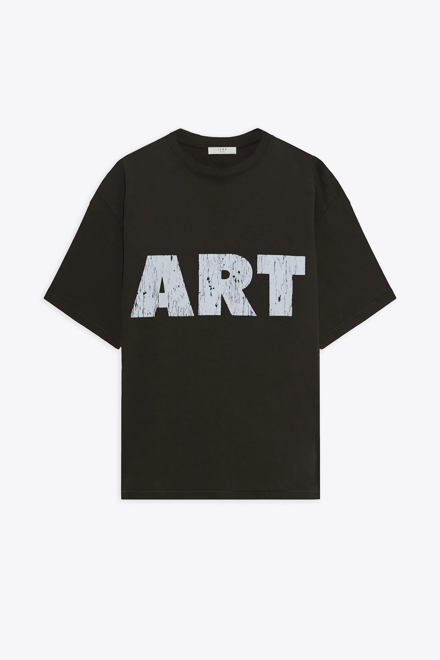 T-shirt Ss Art Peat grey t-shirt with graphic print - T-Shirt SS Art