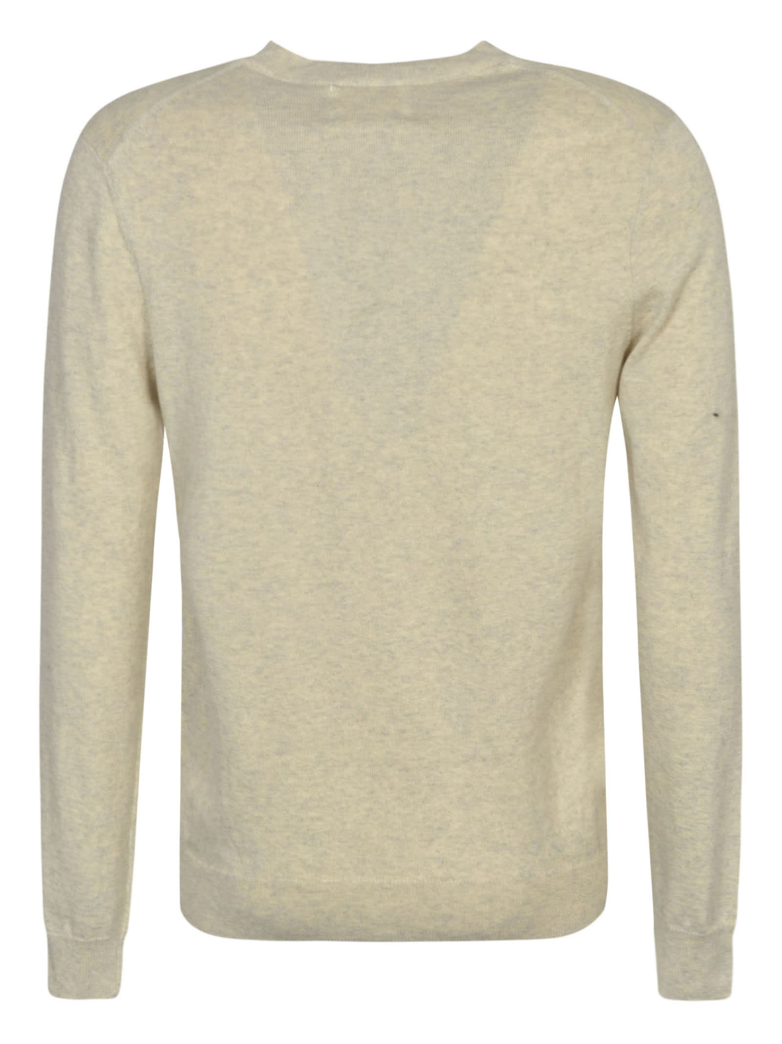 Shop Isabel Marant Round Neck Sweater In Light Grey