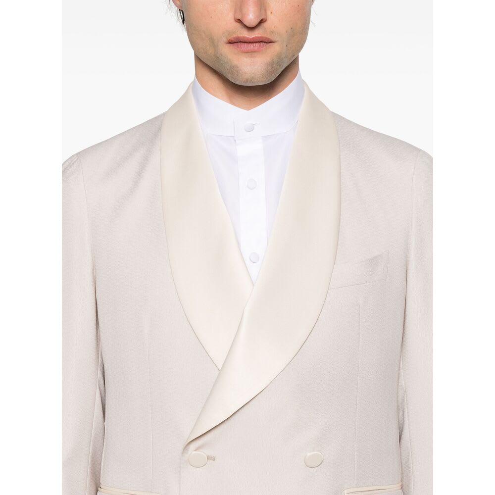 Tagliatore Jackets Neutral In Neutral