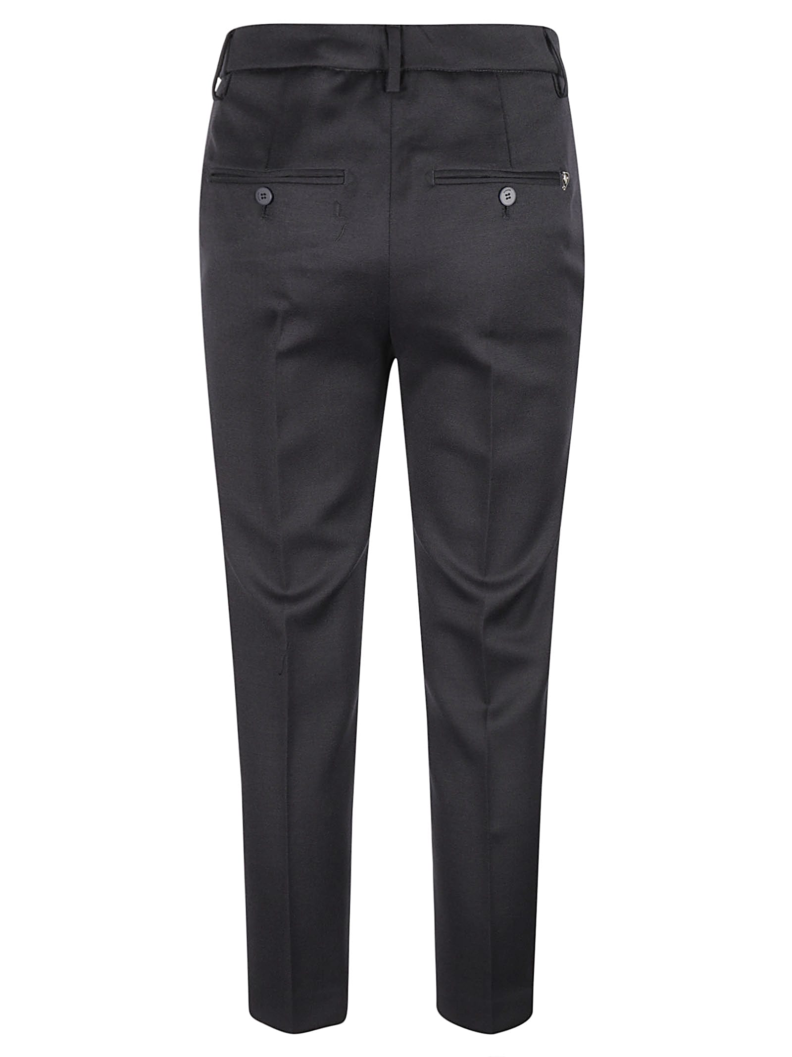 Shop Dondup Nima Trousers In Blue