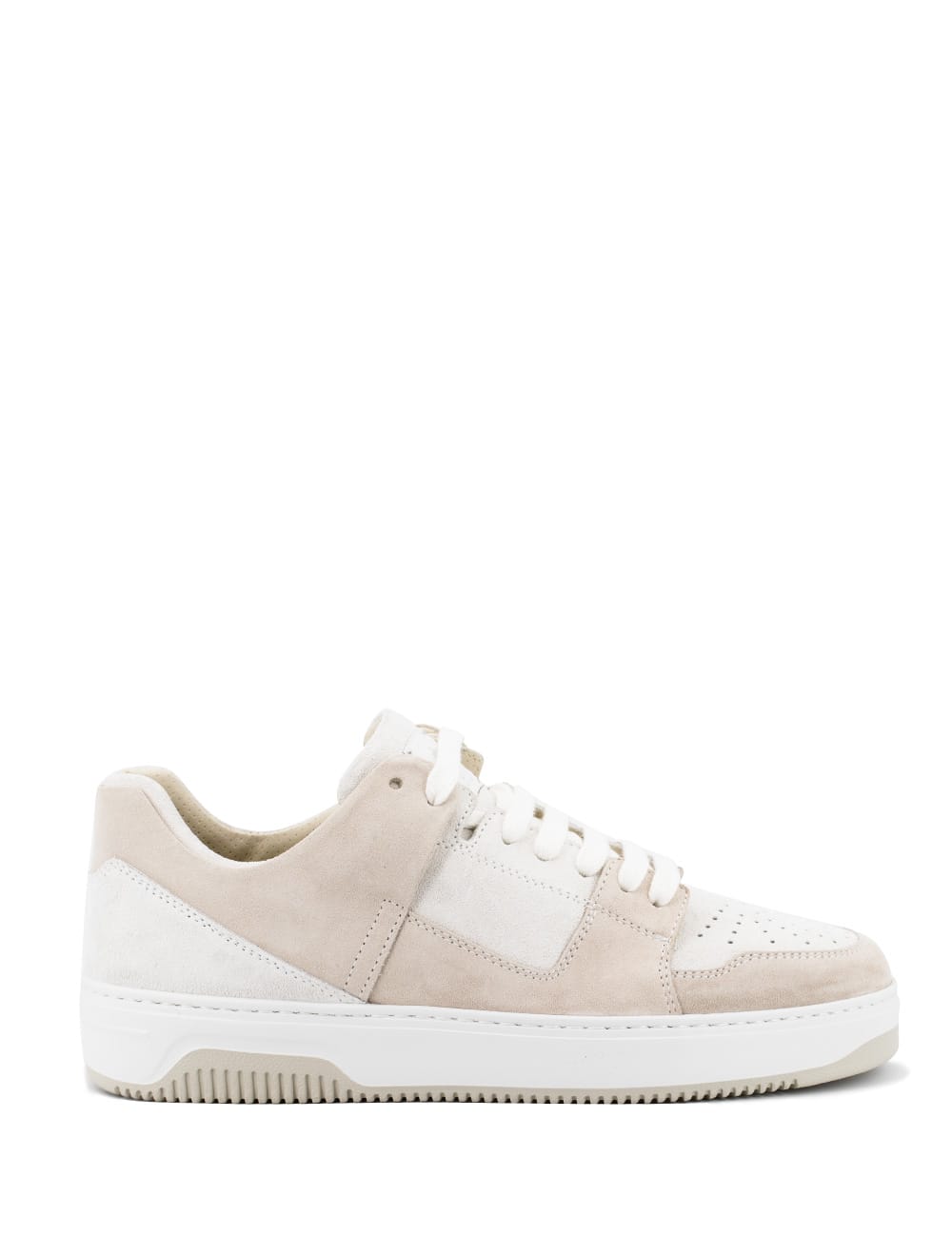 Eleventy Trainers In Sand And White