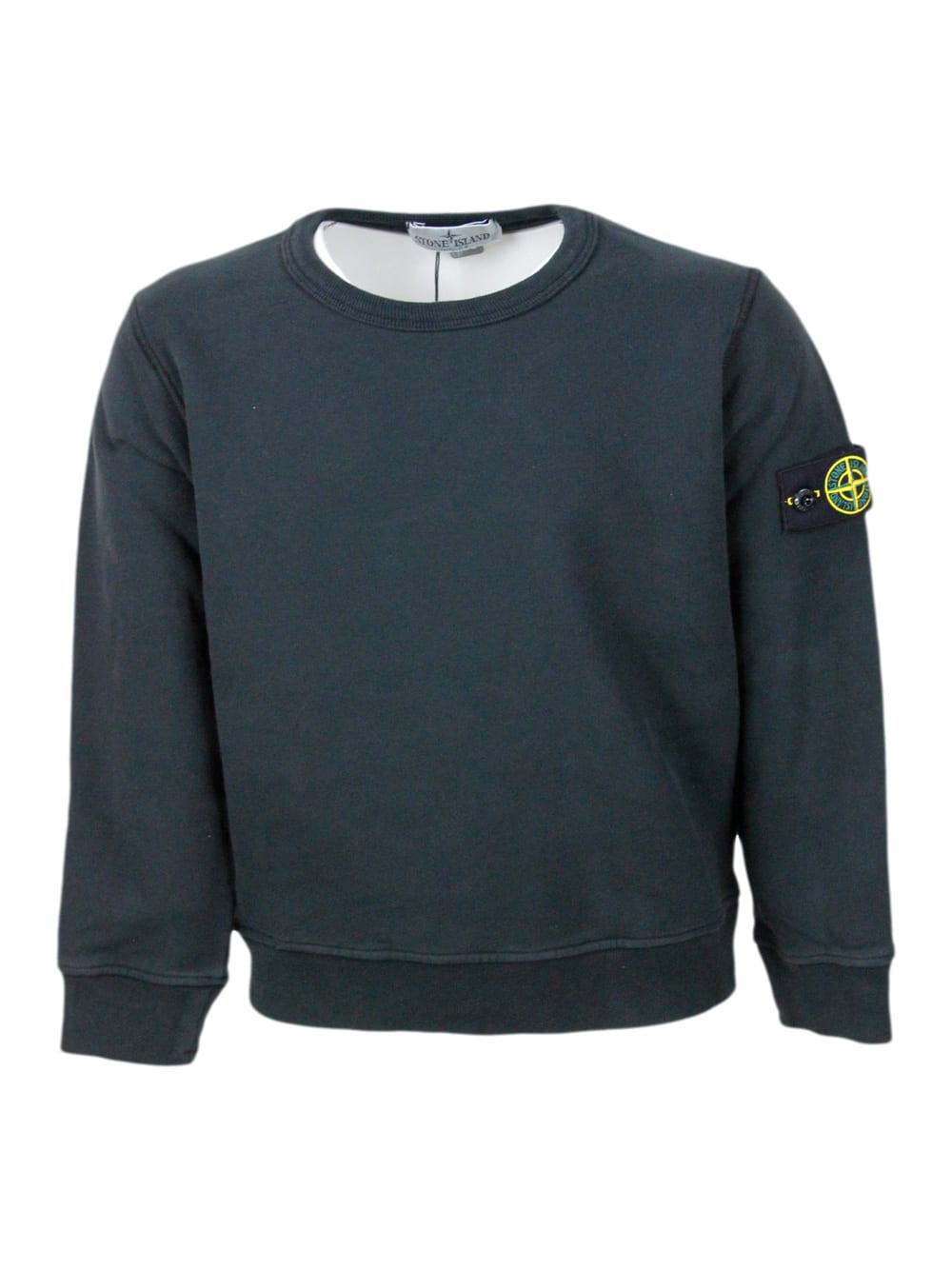 Stone Island Kids' Sweater In Black