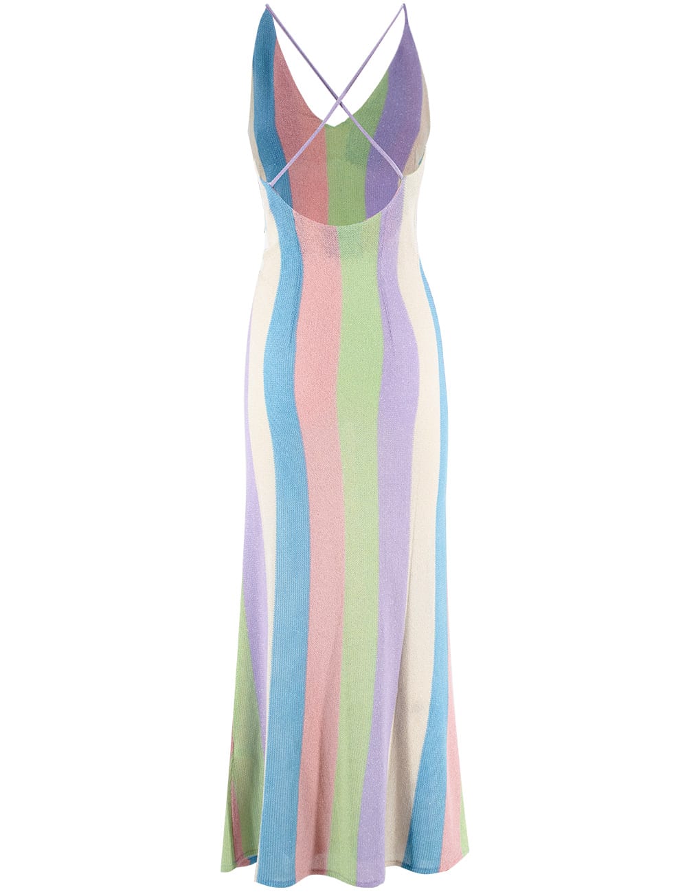 Shop Mc2 Saint Barth Dress In Rachel Stripes Pop V Col