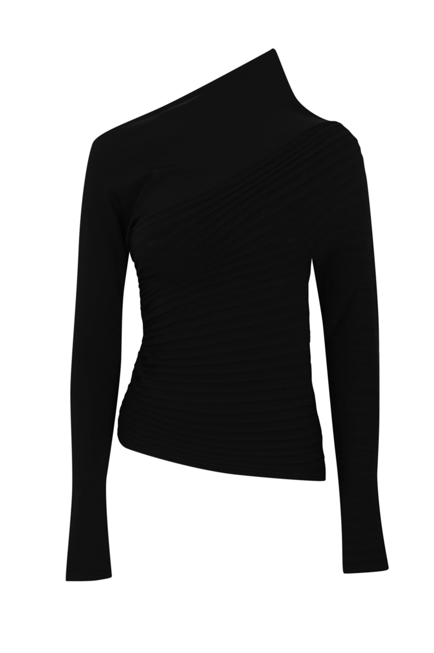 Asymmetric Viscose Sweater