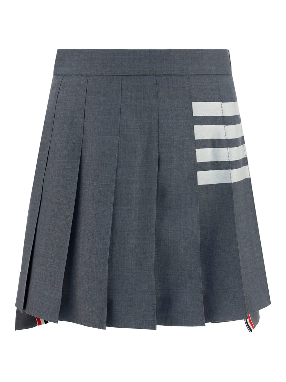 Shop Thom Browne Skirt In Grey