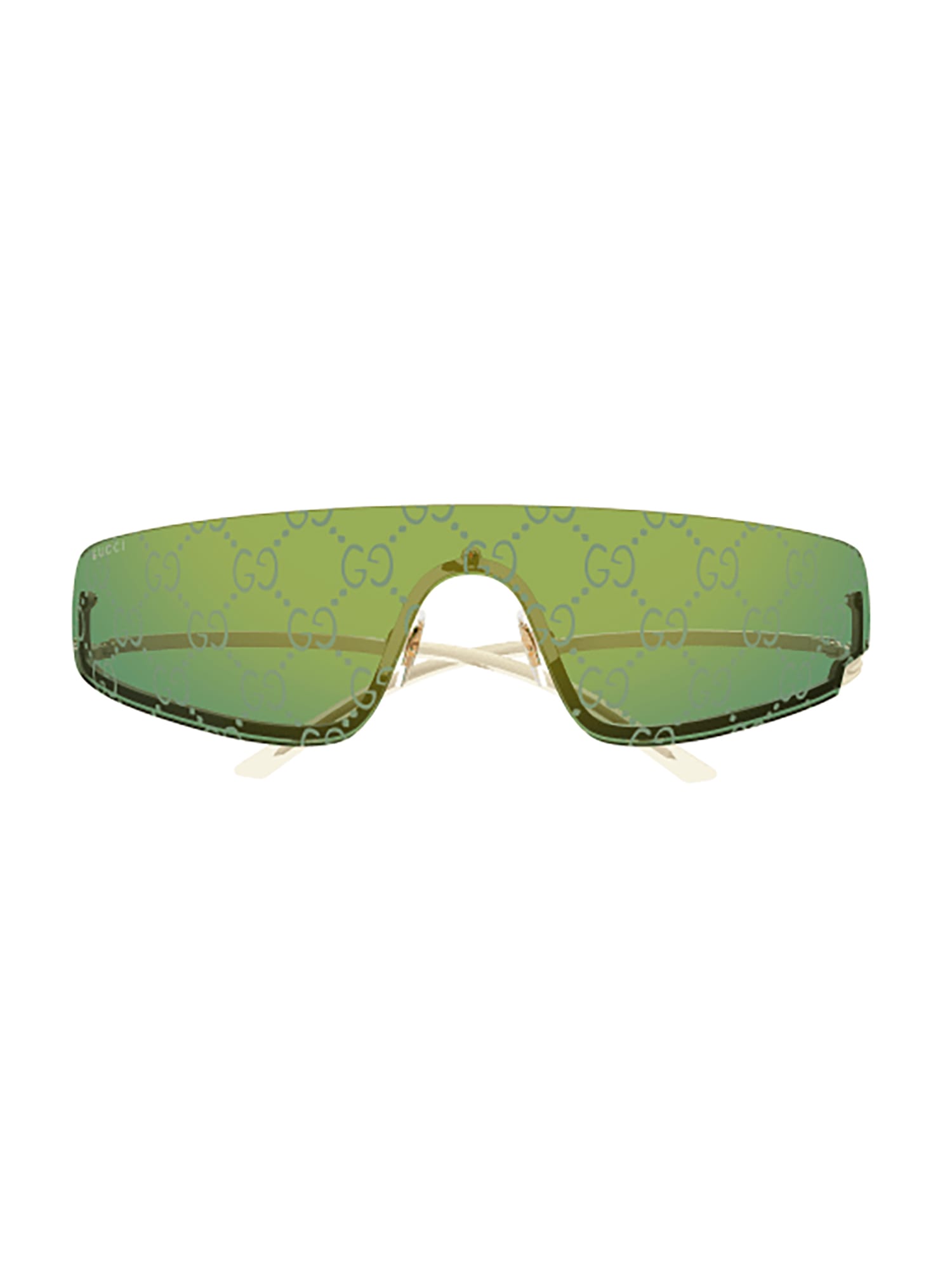 Shop Gucci Gg1561s Sunglasses In Ivory Ivory Green