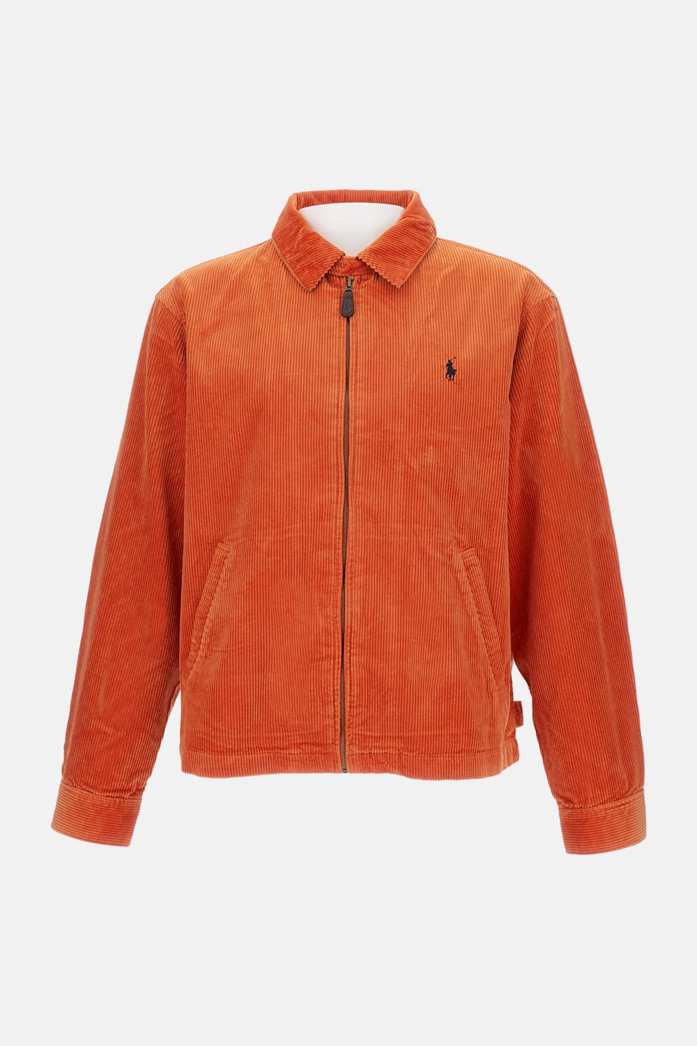 Polo Ralph Lauren Cotton Corduroy Wynton Jacket In Orange