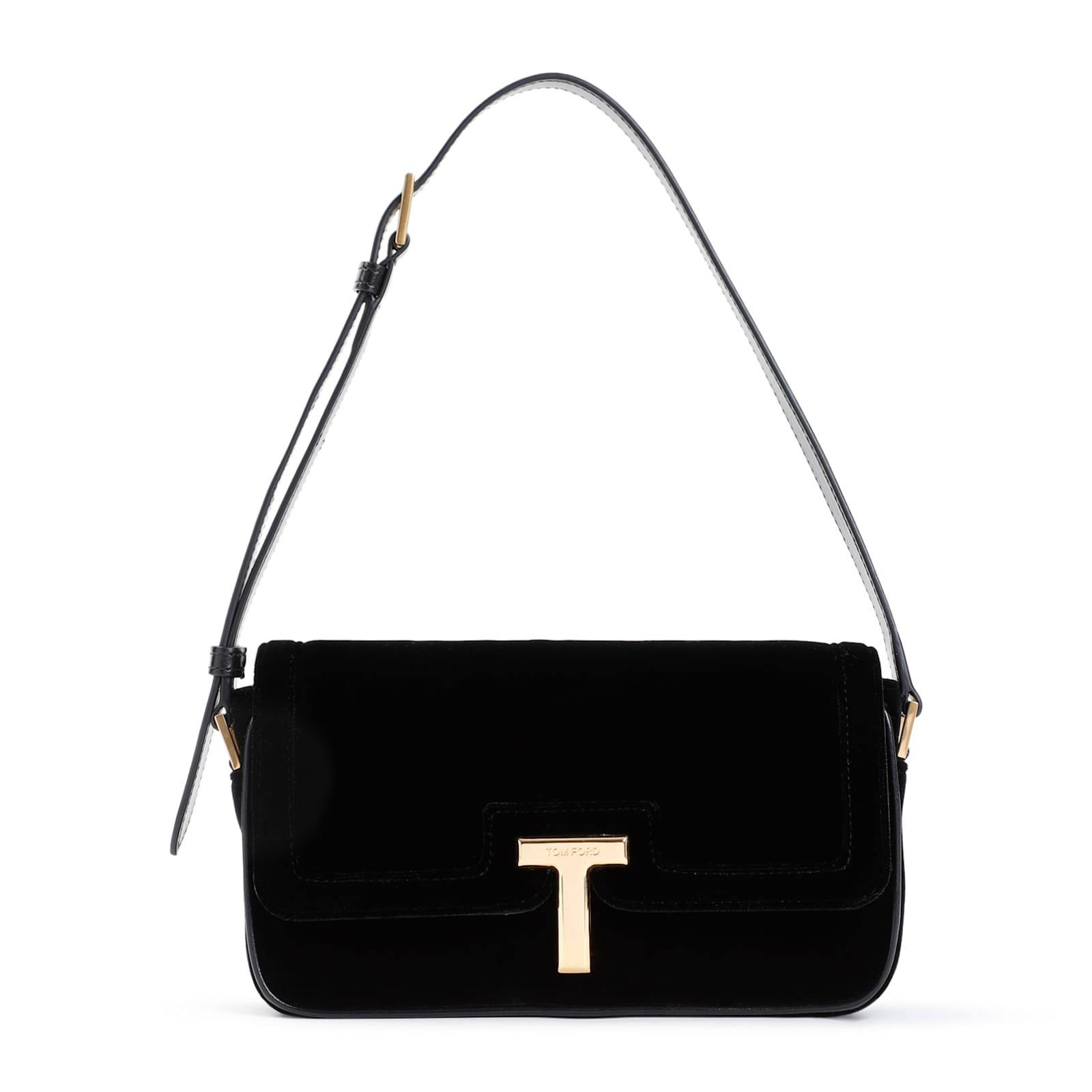 Shop Tom Ford Wallis Shoulder Bag In Black