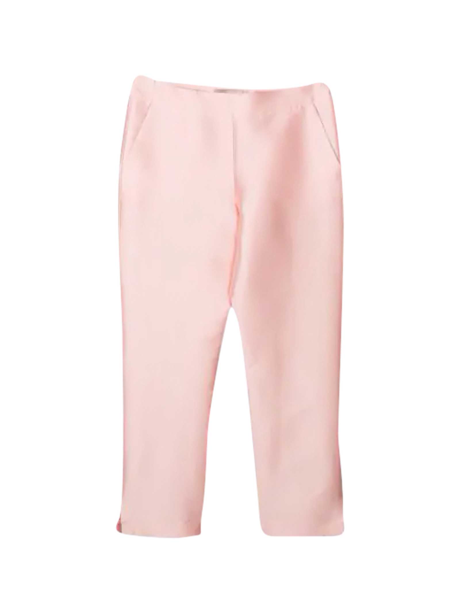 Elie Saab Pink Teen Trousers In Rosa