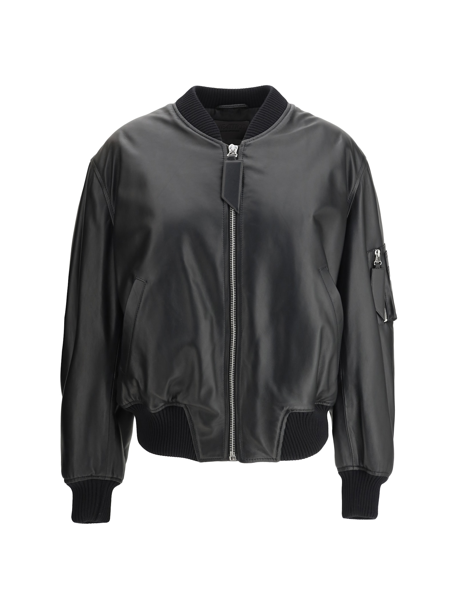 Leather Anja Bomber Jacket