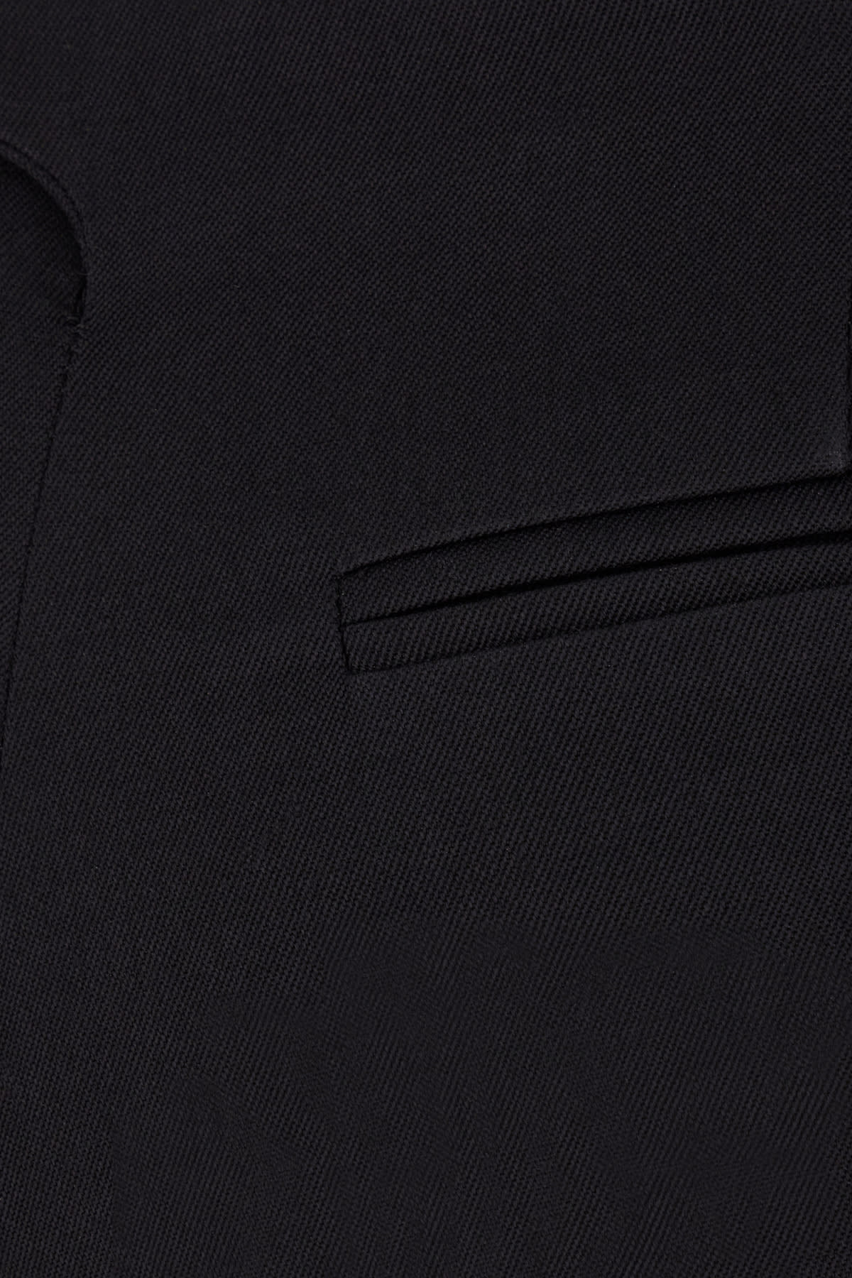 Shop Attico Black Wool Pant In 100