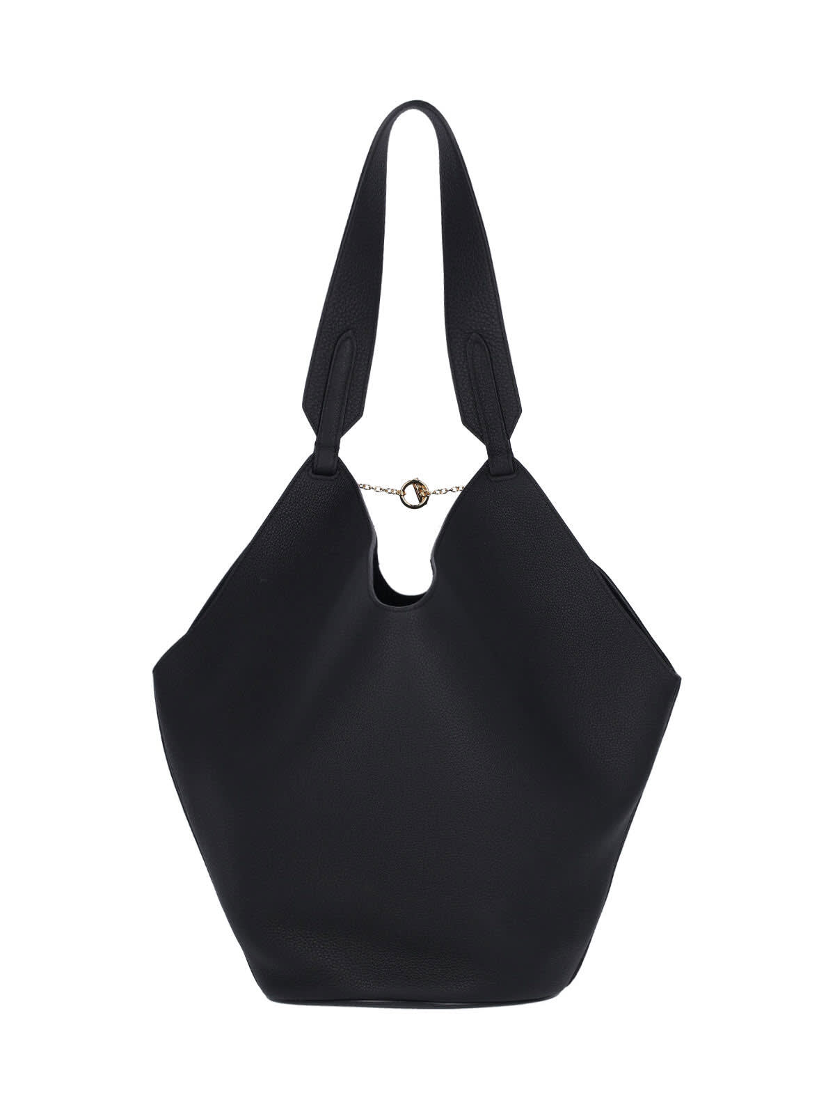 Khaite Small Lotus Tote Bag In Black