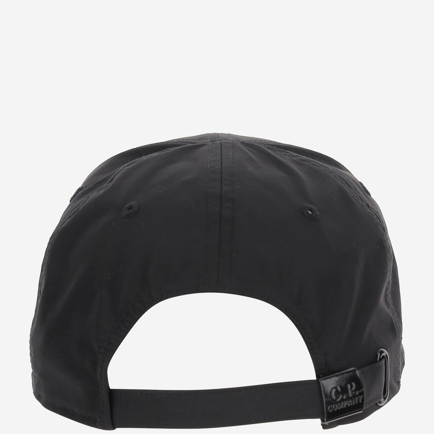 C.P. COMPANY CHROME-R NYLON HAT WITH LOGO