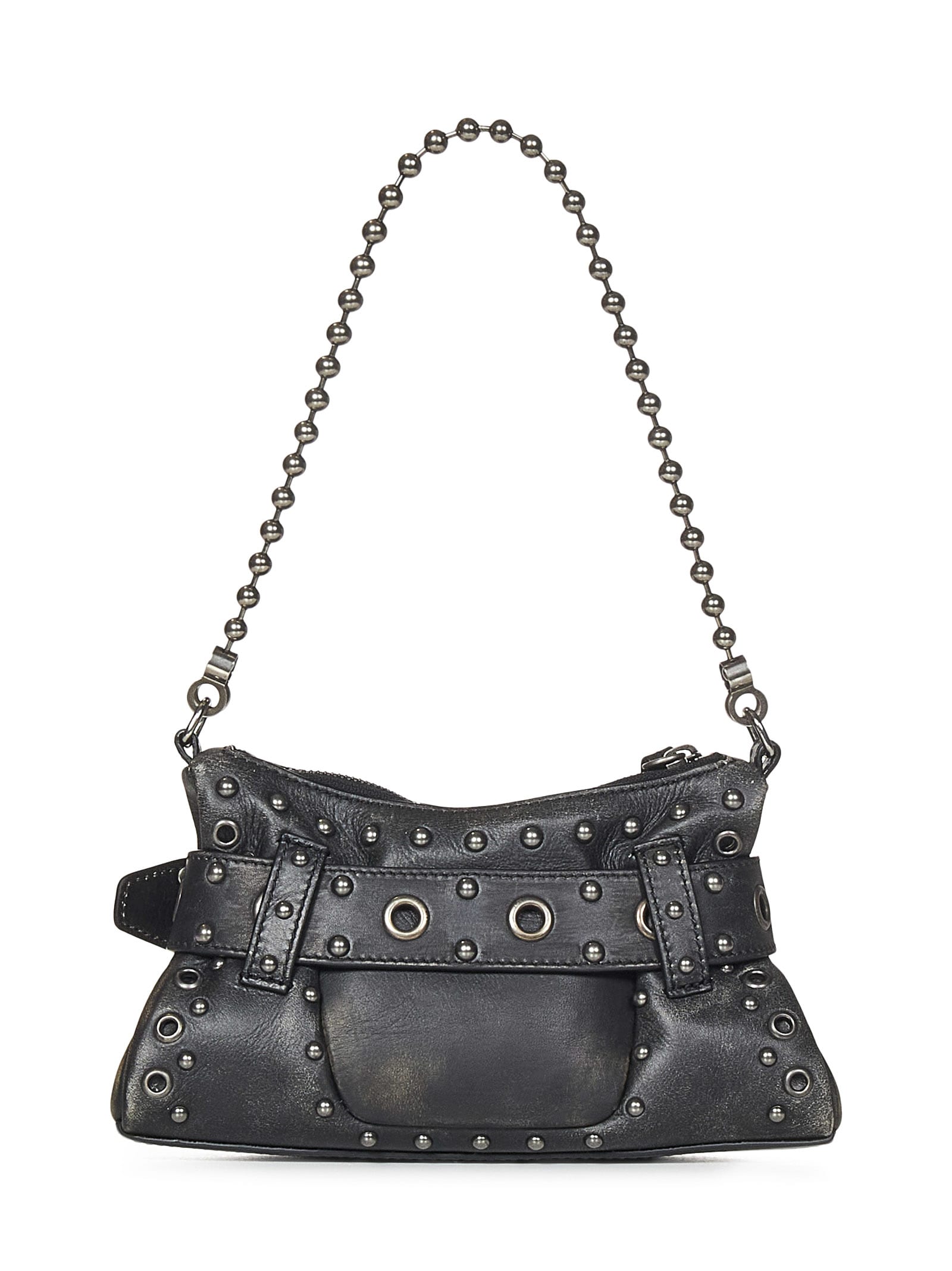 Shop Dsquared2 Gothic Belt Clutch In Black