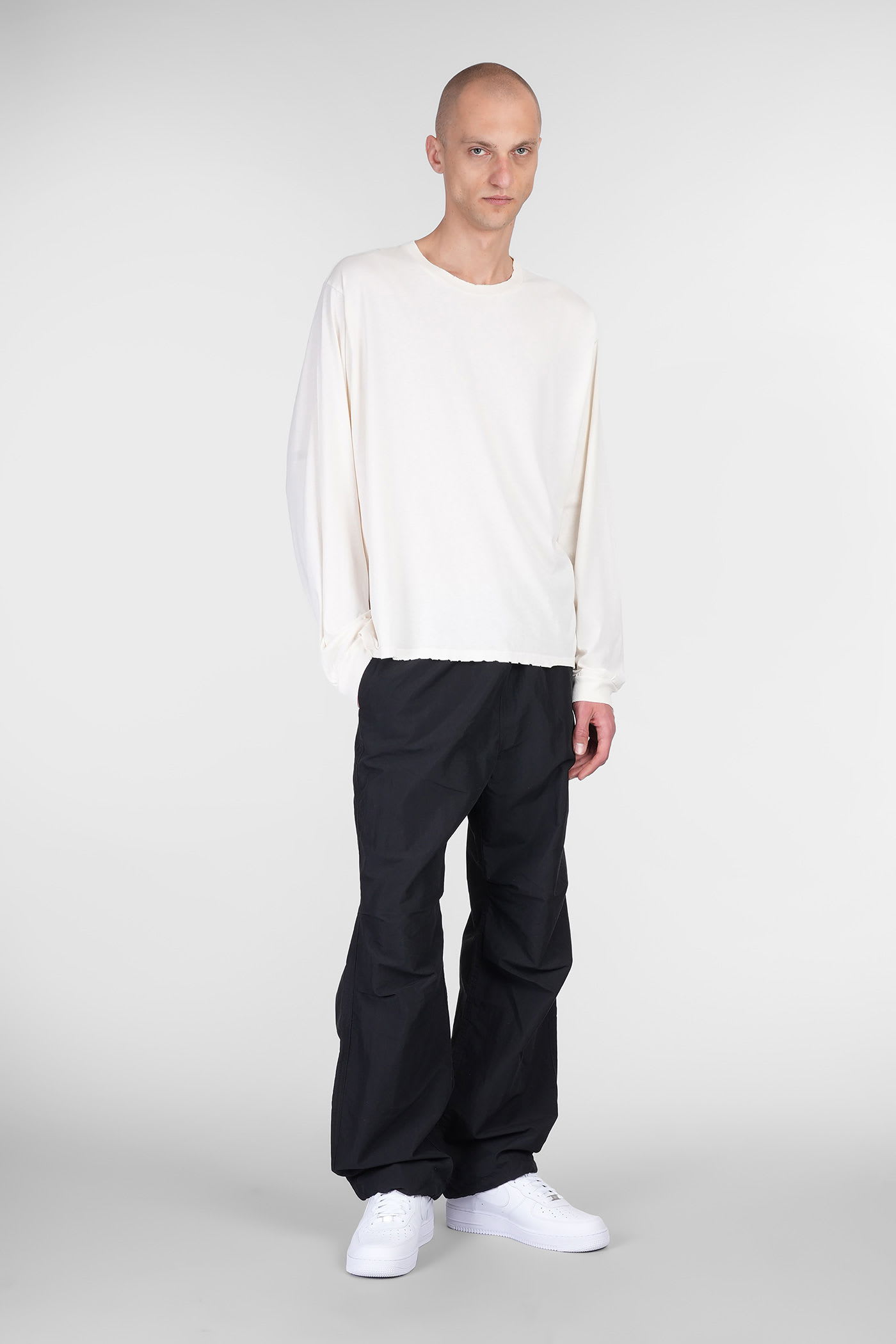 John Elliott T-shirt In Beige Cotton