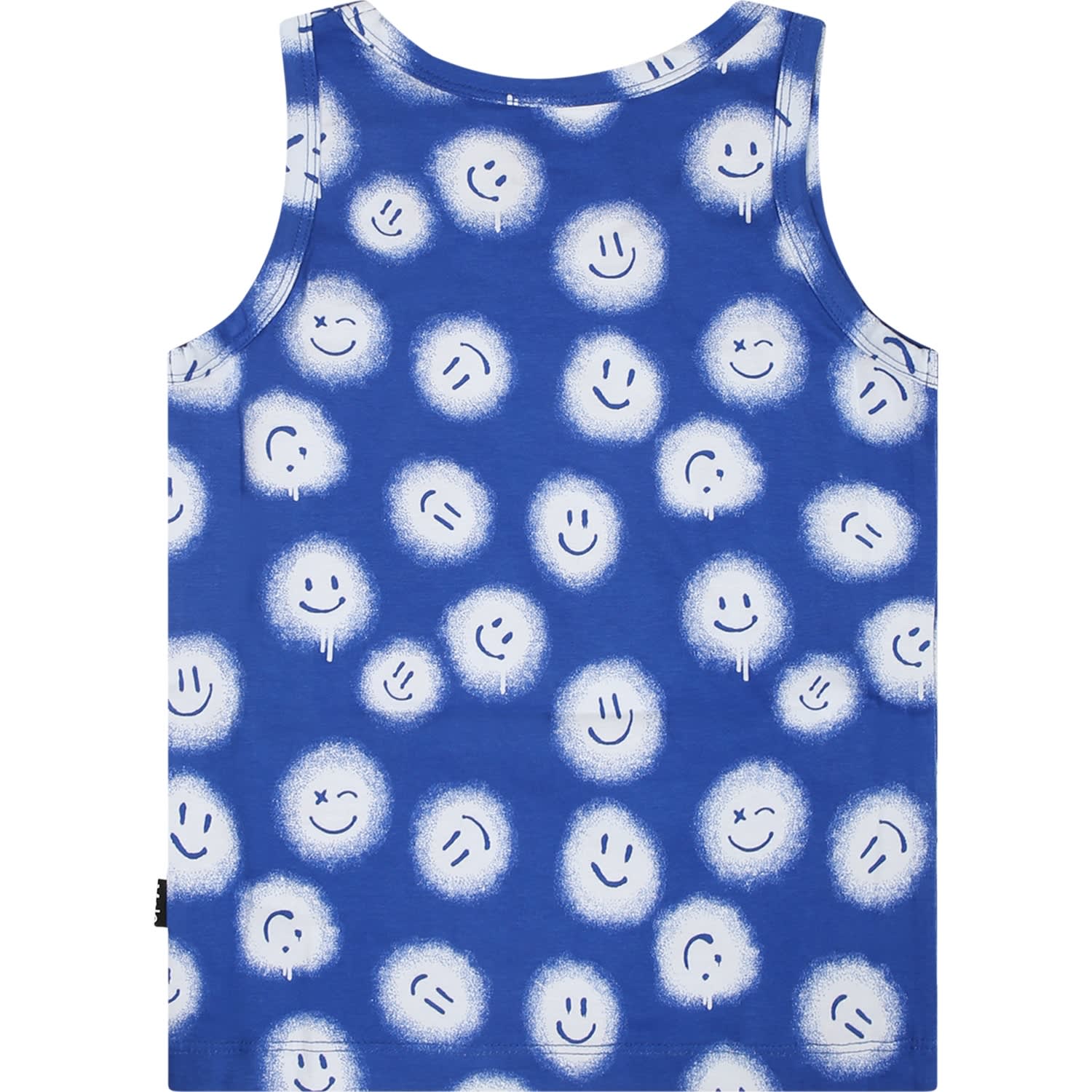 Shop Molo Blue Set For Boy With Smiley