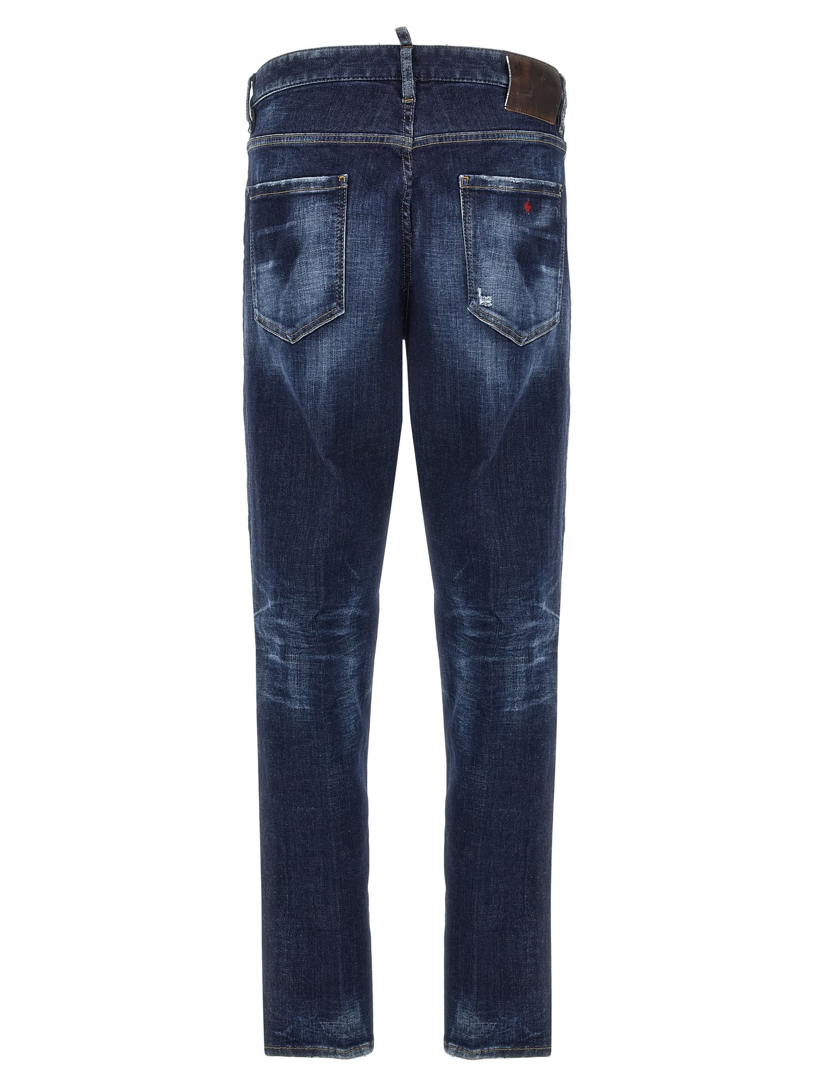 Shop Dsquared2 Skater Jeans In Grey