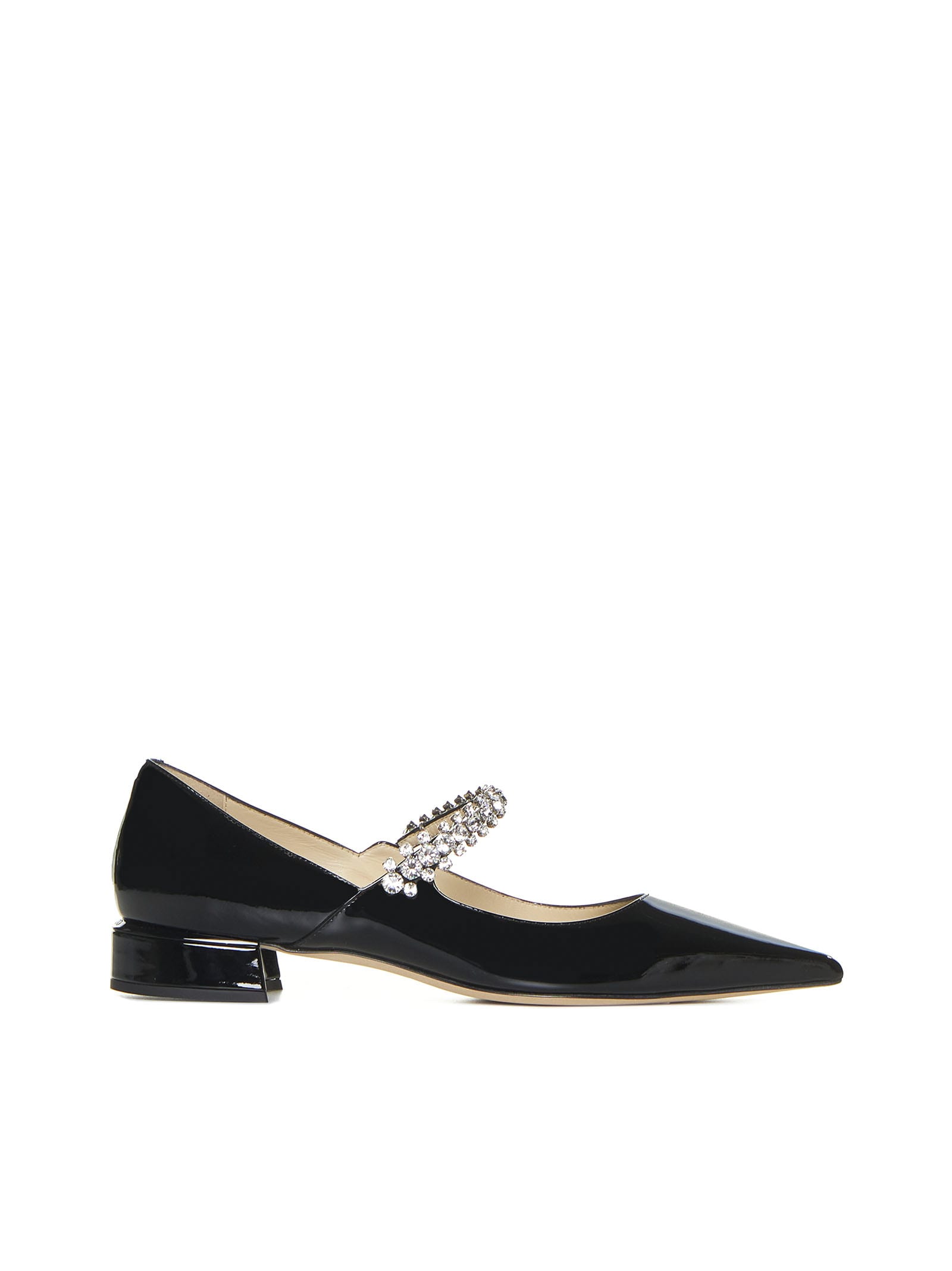 Shop Jimmy Choo Flat Shoes In Black