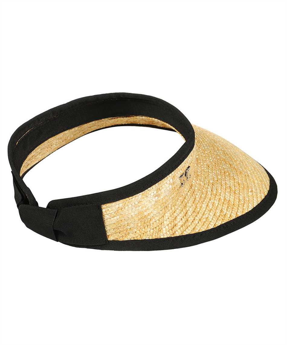 Max Mara Wide-brimmed Straw Hats In Yellow