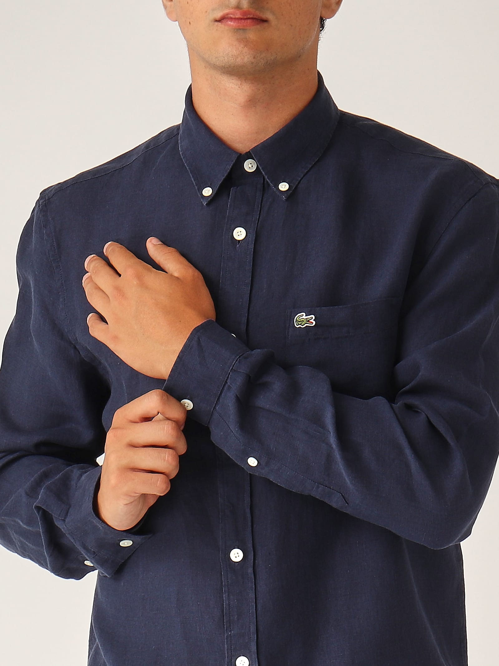 Lacoste Ch5692 Regular Fit Shirt In Blue