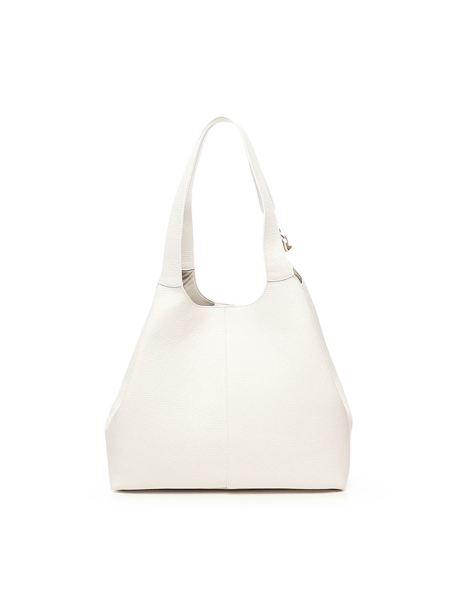 Coccinelle Easy Hobo Bag In Grained Leather