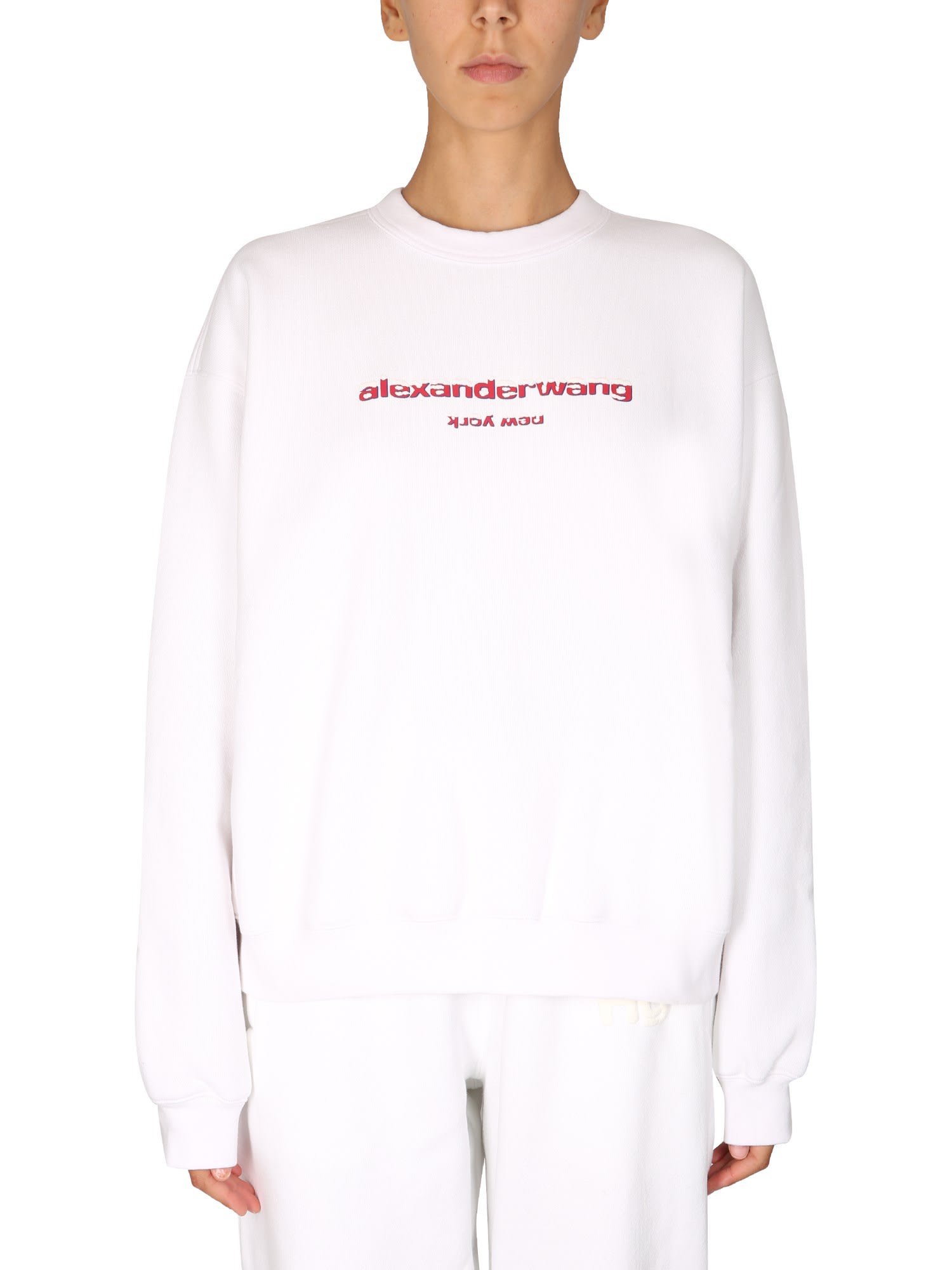 Alexander Wang Sweatshirt With Logo Print