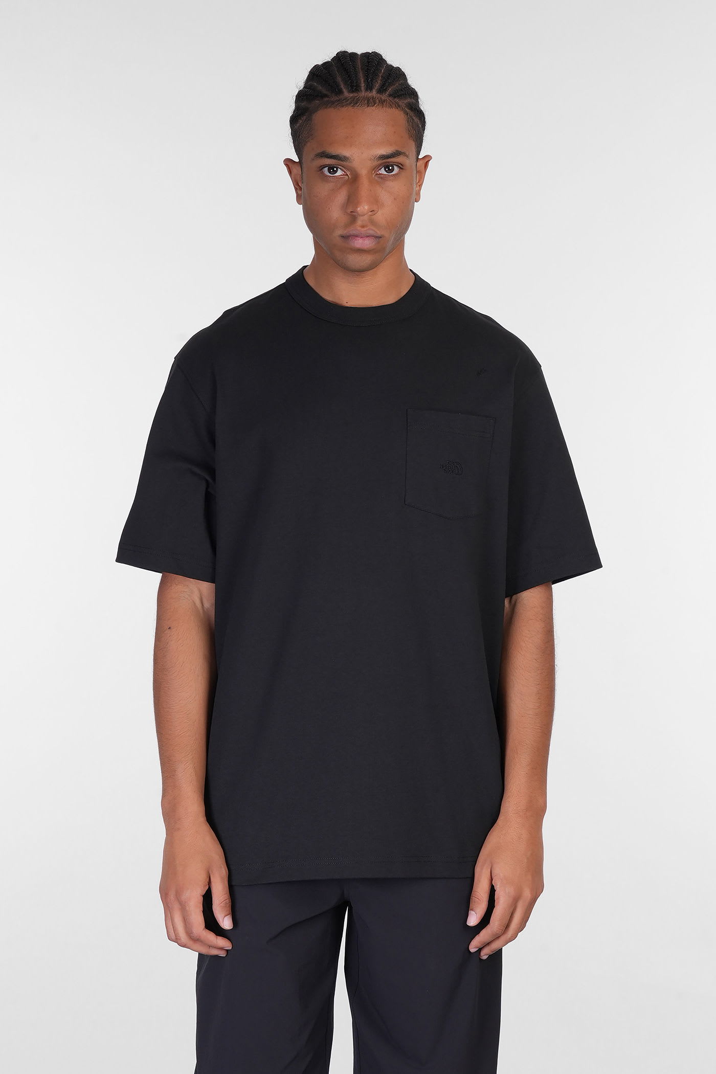 Shop The North Face Ss Dome Relaxed Tee T-shirt In Black Cotton